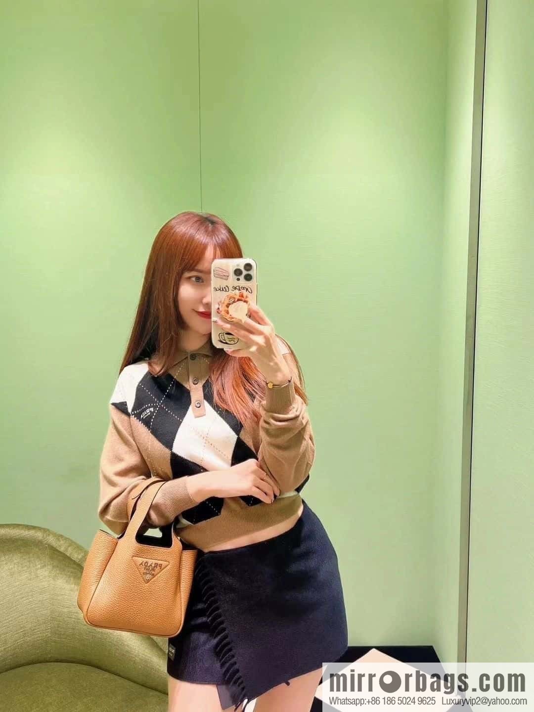PRADA new mini bucket bag 1BA349