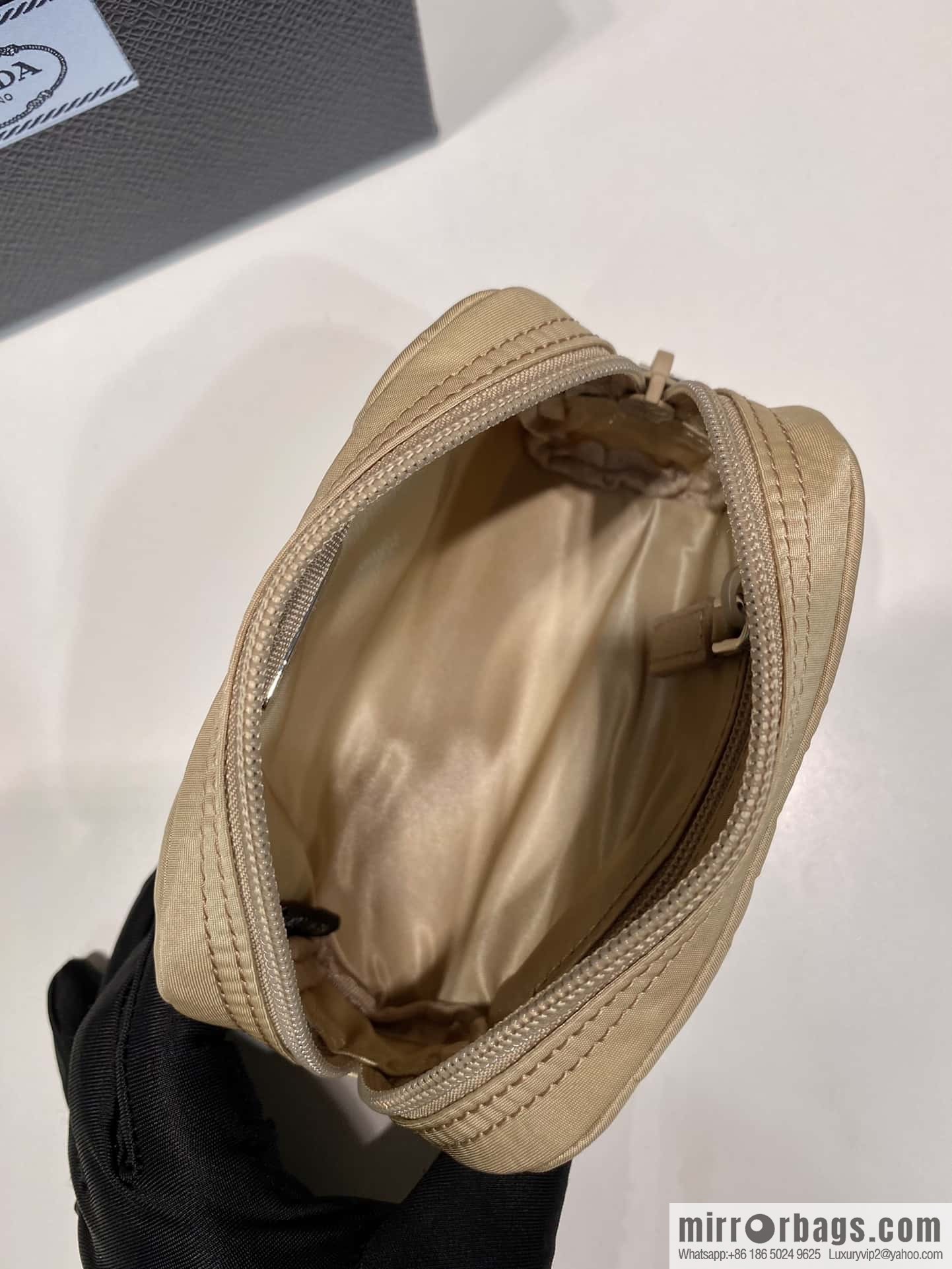 PRADA Re-Nylon Recycled Nylon Small Hand Bag 1NA339