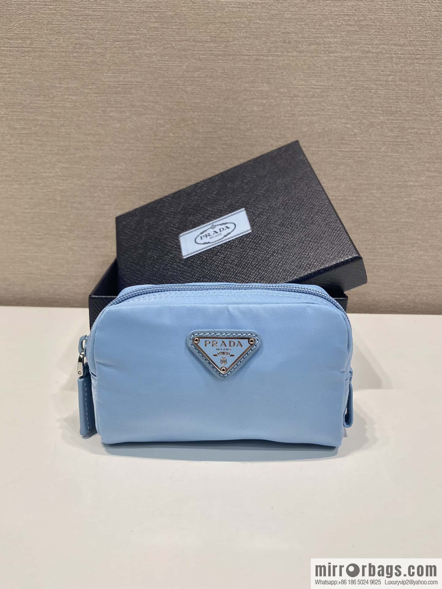 PRADA Re-Nylon Recycled Nylon Small Hand Bag 1NA339