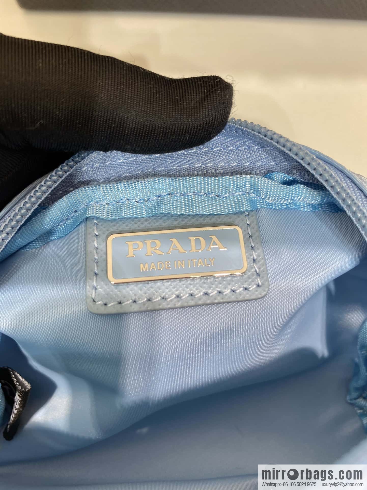 PRADA Re-Nylon Recycled Nylon Small Hand Bag 1NA339