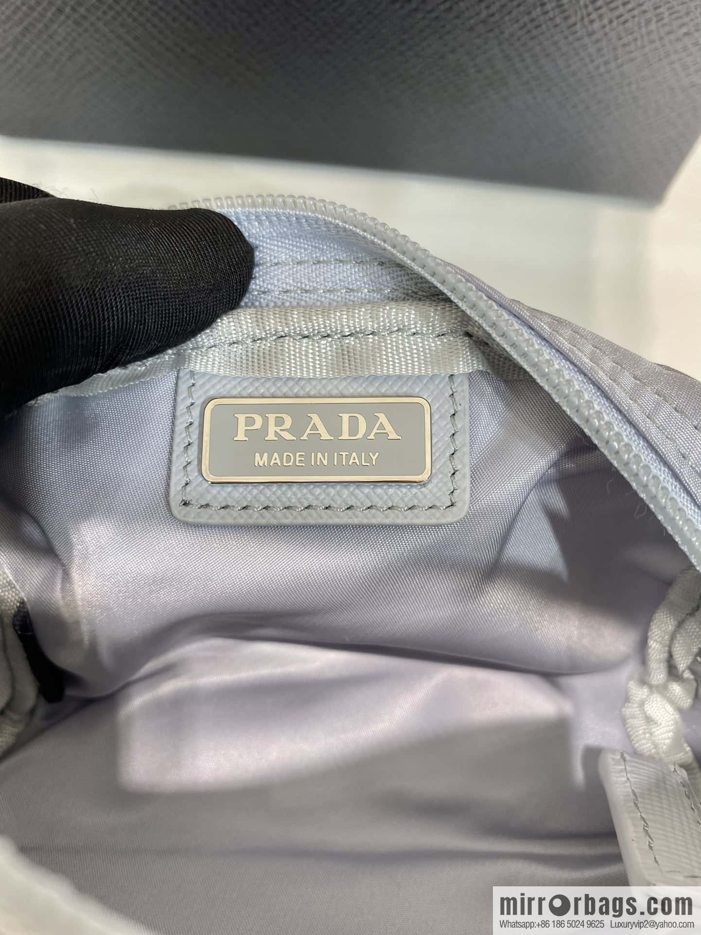 PRADA Re-Nylon Recycled Nylon Small Hand Bag 1NA339