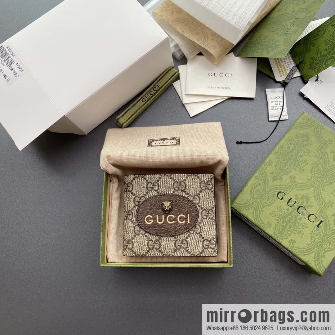 GUCCI Neo Vintage GG Supreme canvas wallet model number 473954 K9GET 8861