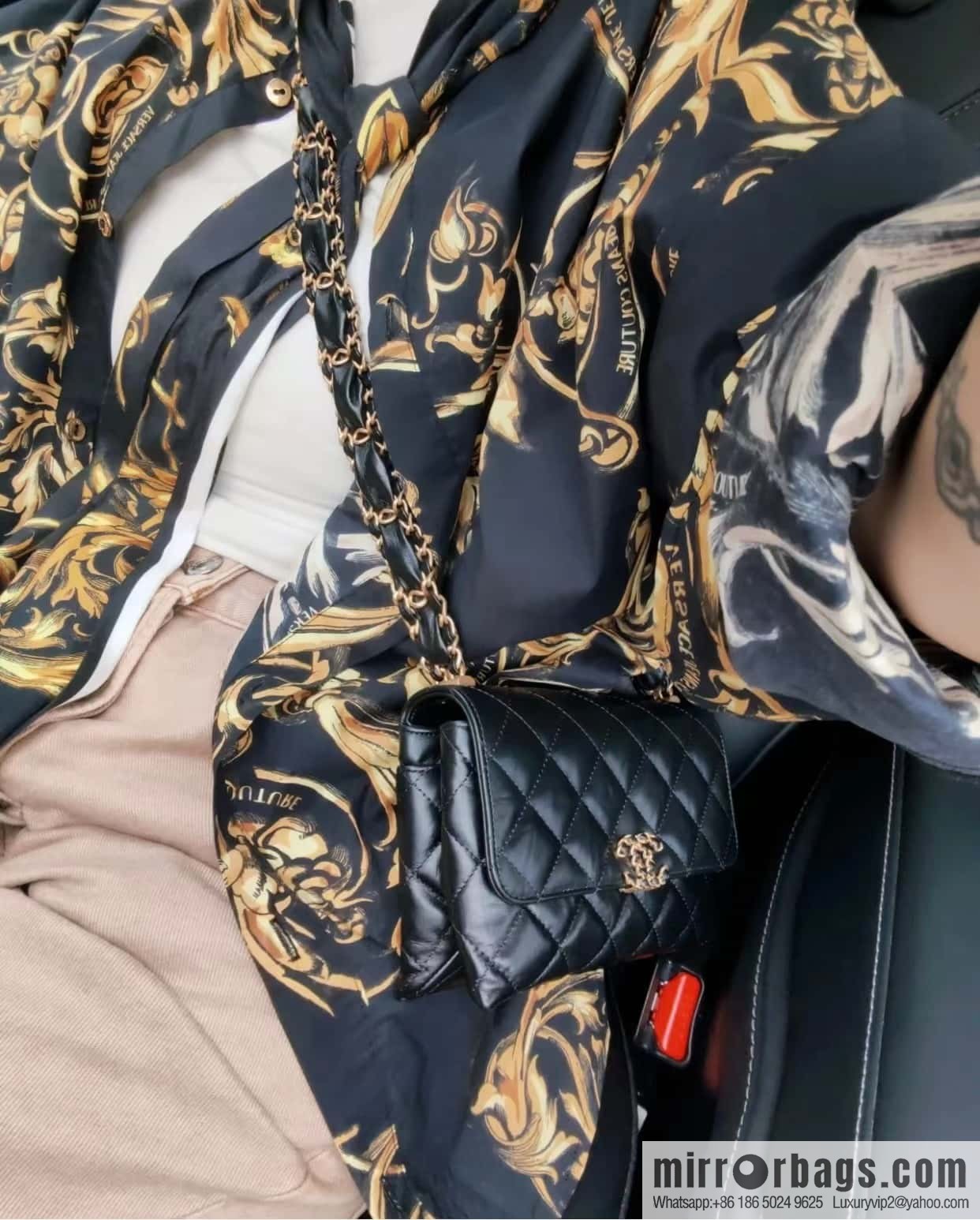 CHANEL 23K autumn and winter series, super hot 19 retro organ bag AP3572 black