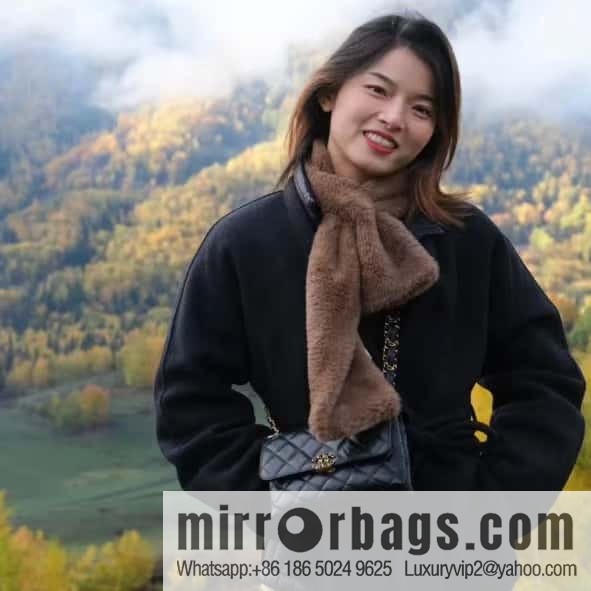 CHANEL 23K autumn and winter series, super hot 19 retro organ bag AP3572 black