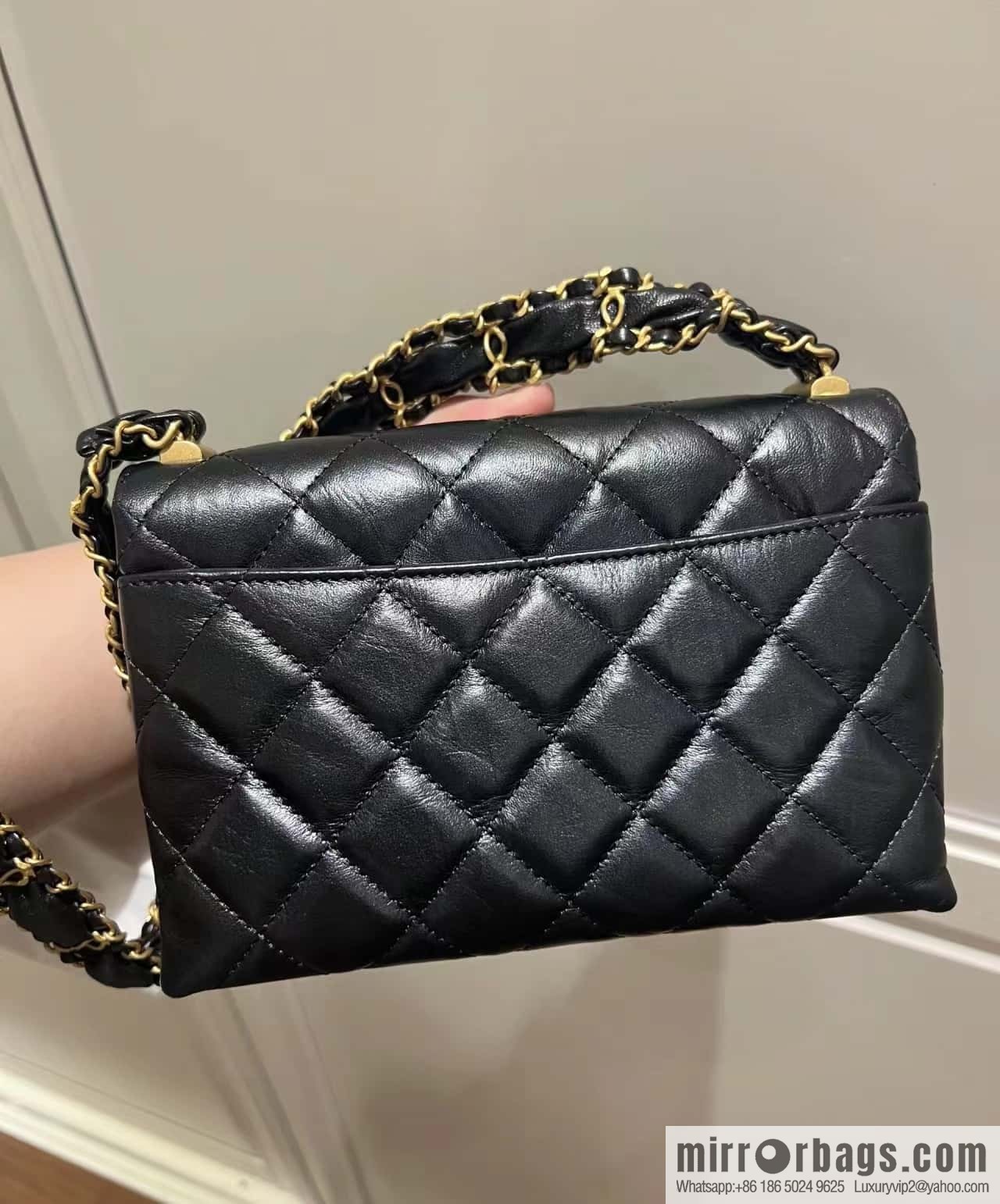 CHANEL 23K autumn and winter series, super hot 19 retro organ bag AP3572 black
