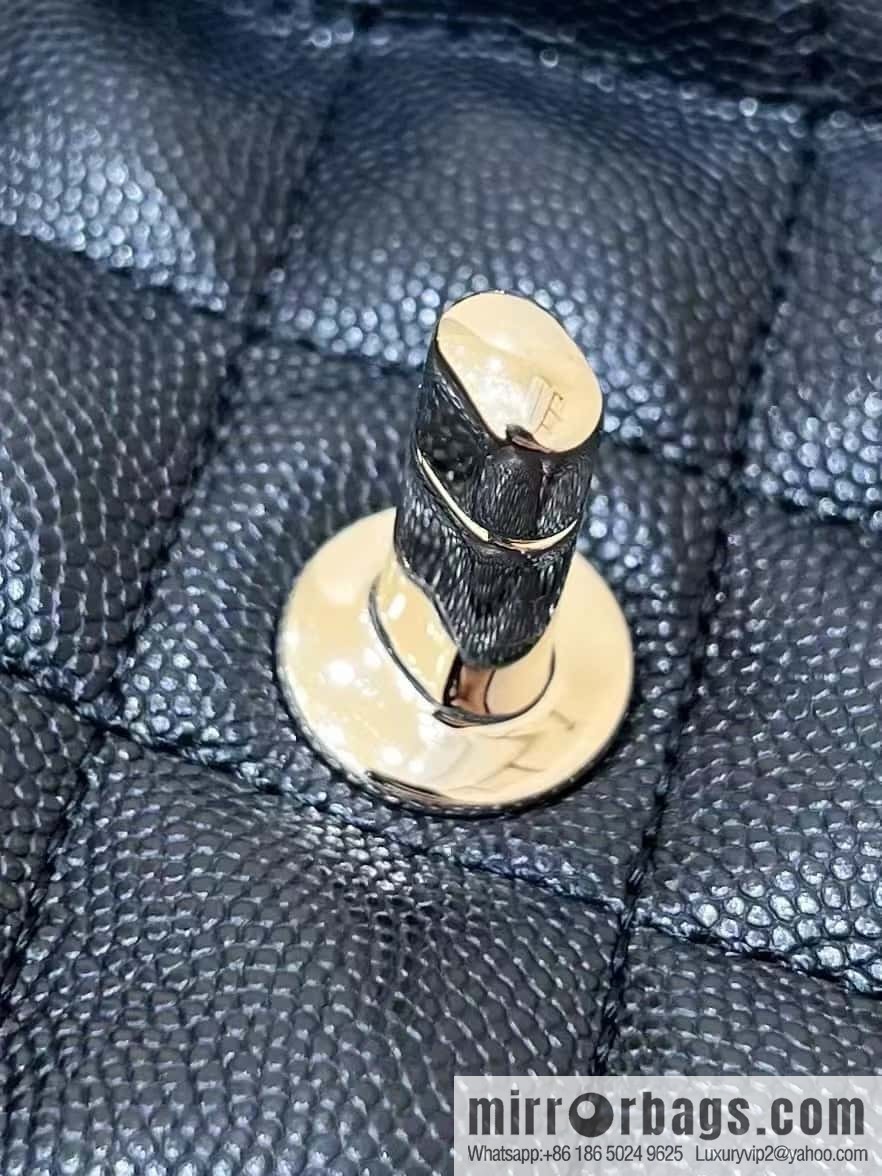 CHANEL 23S spring/summer collection, salzburg double backpack AS4058 black