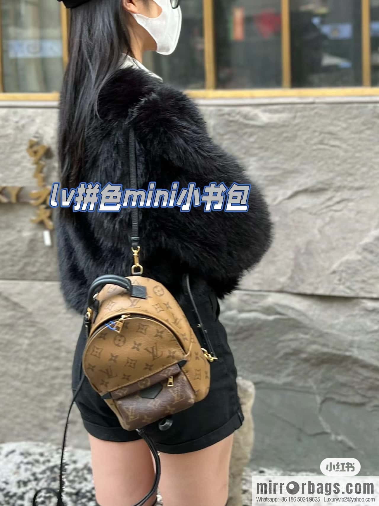 LV M44872 Palm Springs Mini backpack