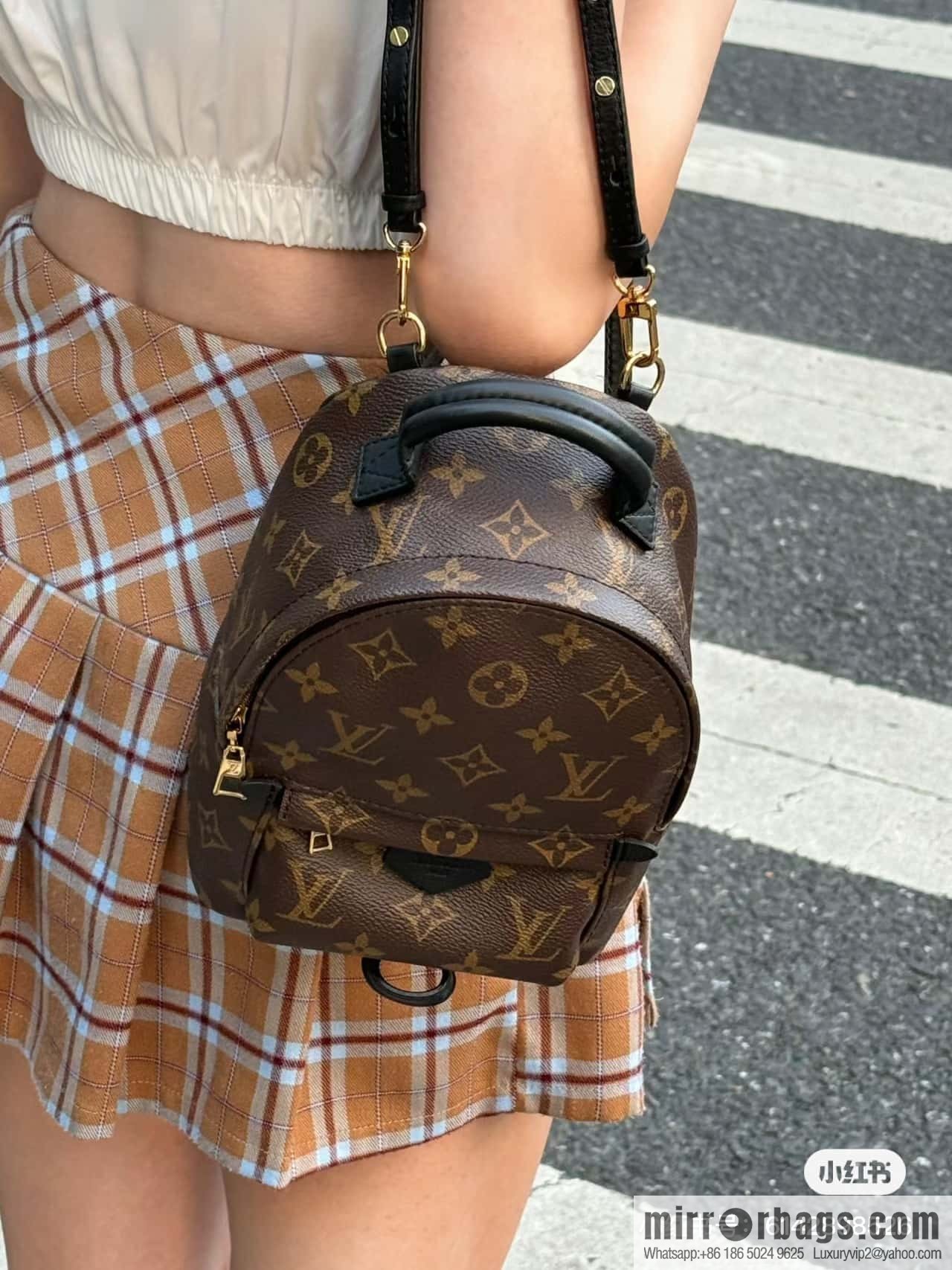 LV M44873 PALM SPRINGS mini backpack