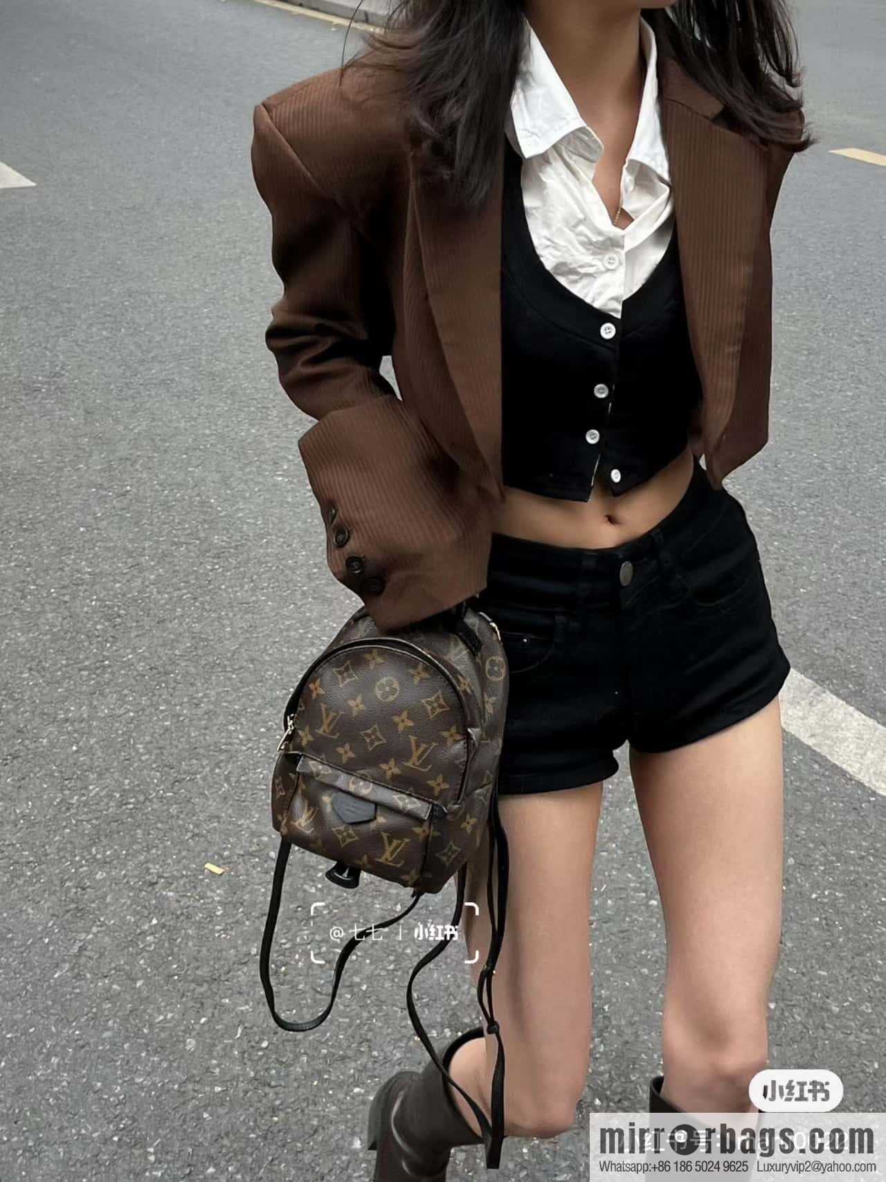 LV M44873 PALM SPRINGS mini backpack
