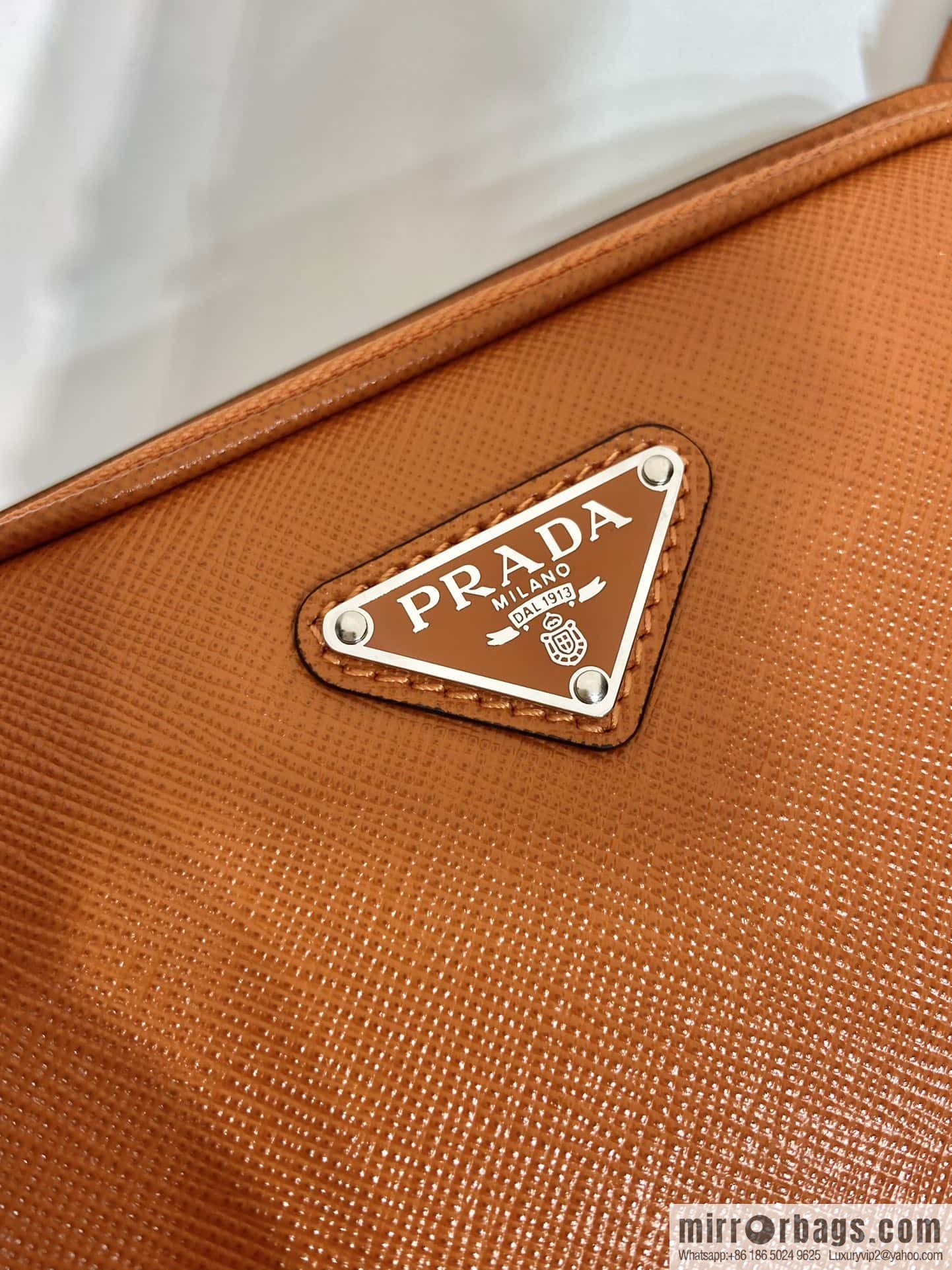 PRADA Prada imported cross pattern fanny pack/breast bag 2VH156
