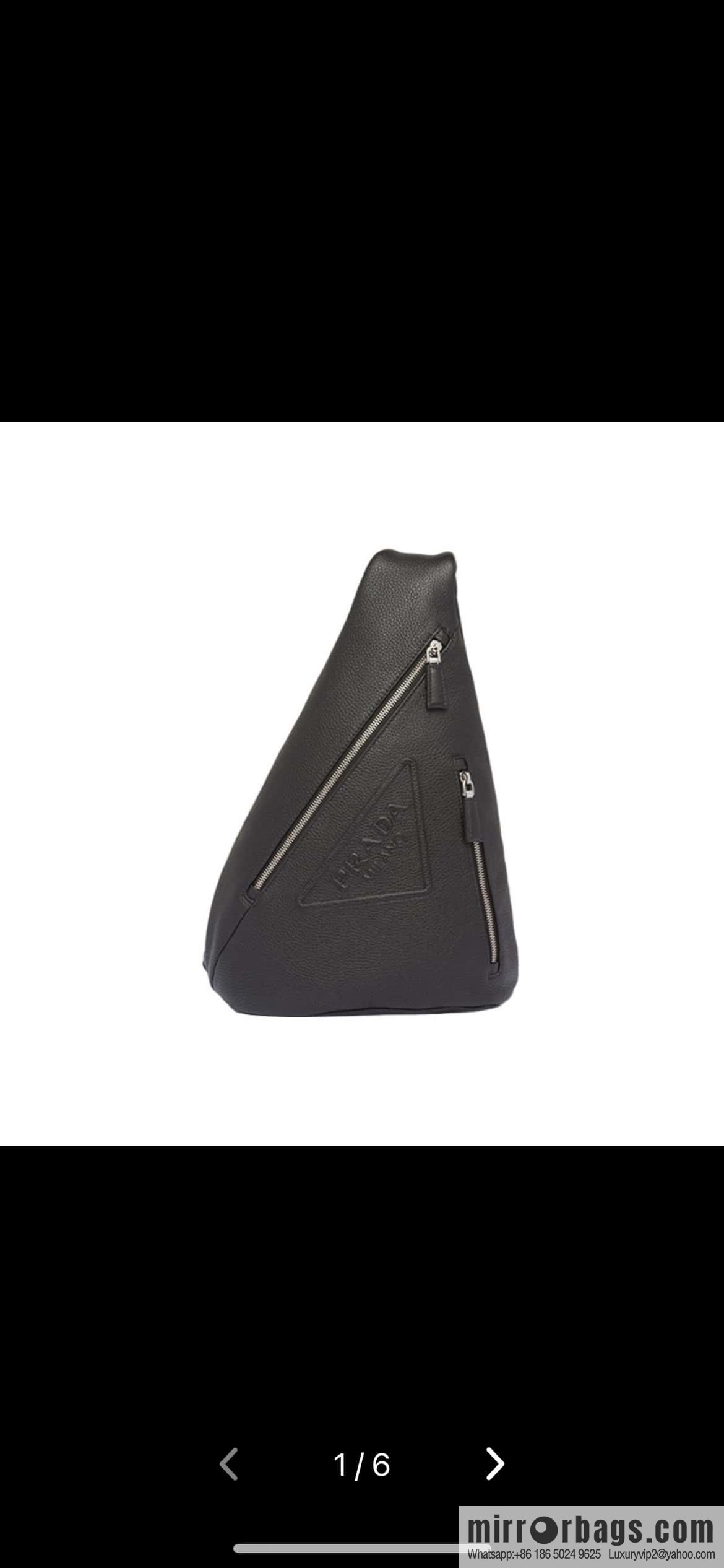 PRADA Prada new breast bag 🎉 2VZ092 full leather