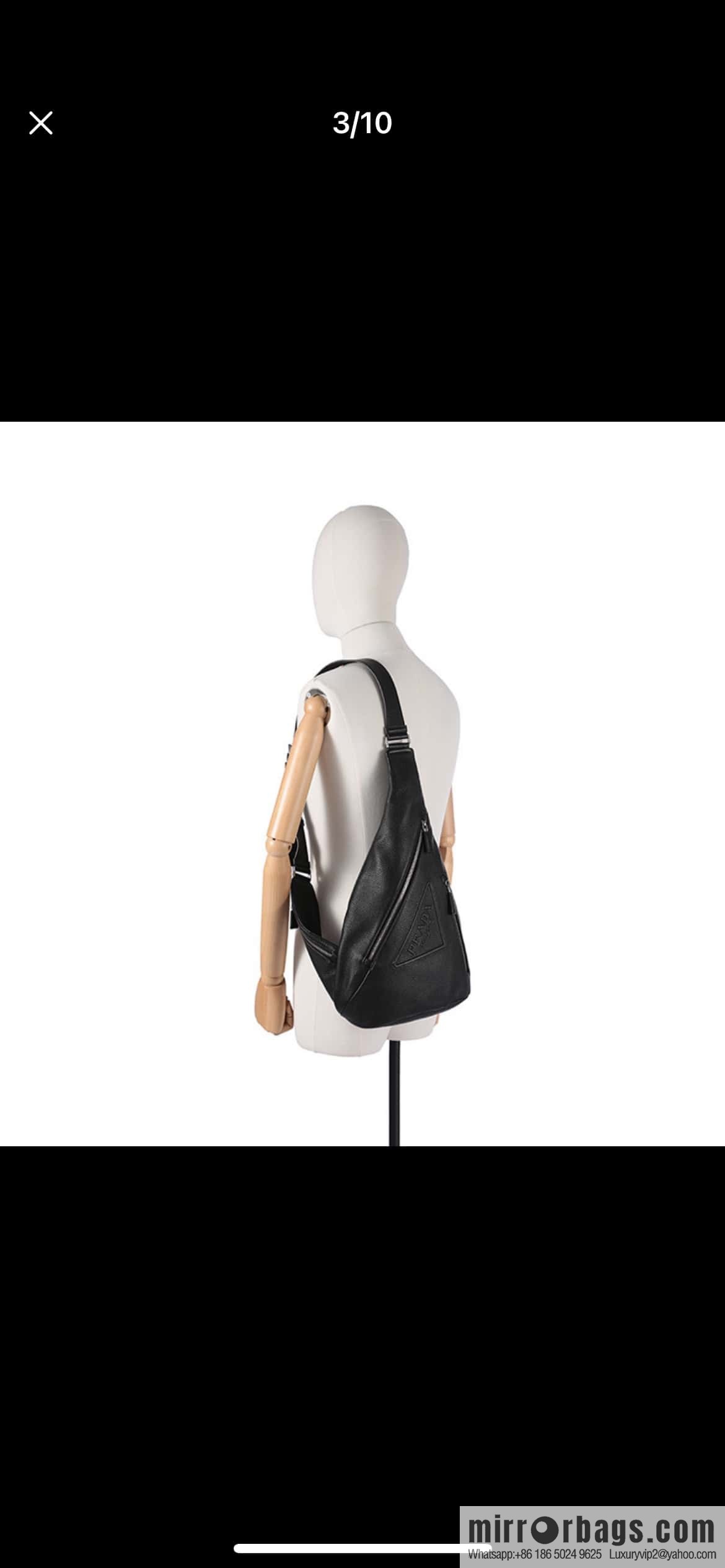 PRADA Prada new breast bag 🎉 2VZ092 full leather