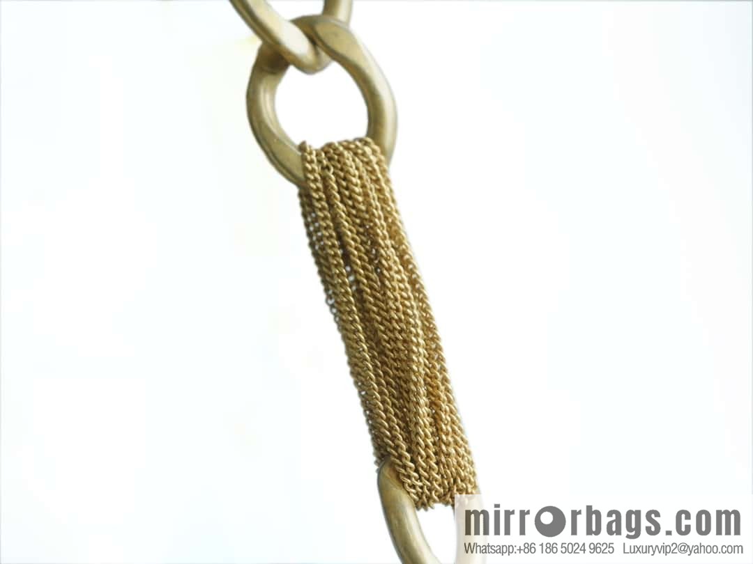 CHANEL 23A Handicraft Workshop HOBO Underarm Bag AS4220 Mustard Green