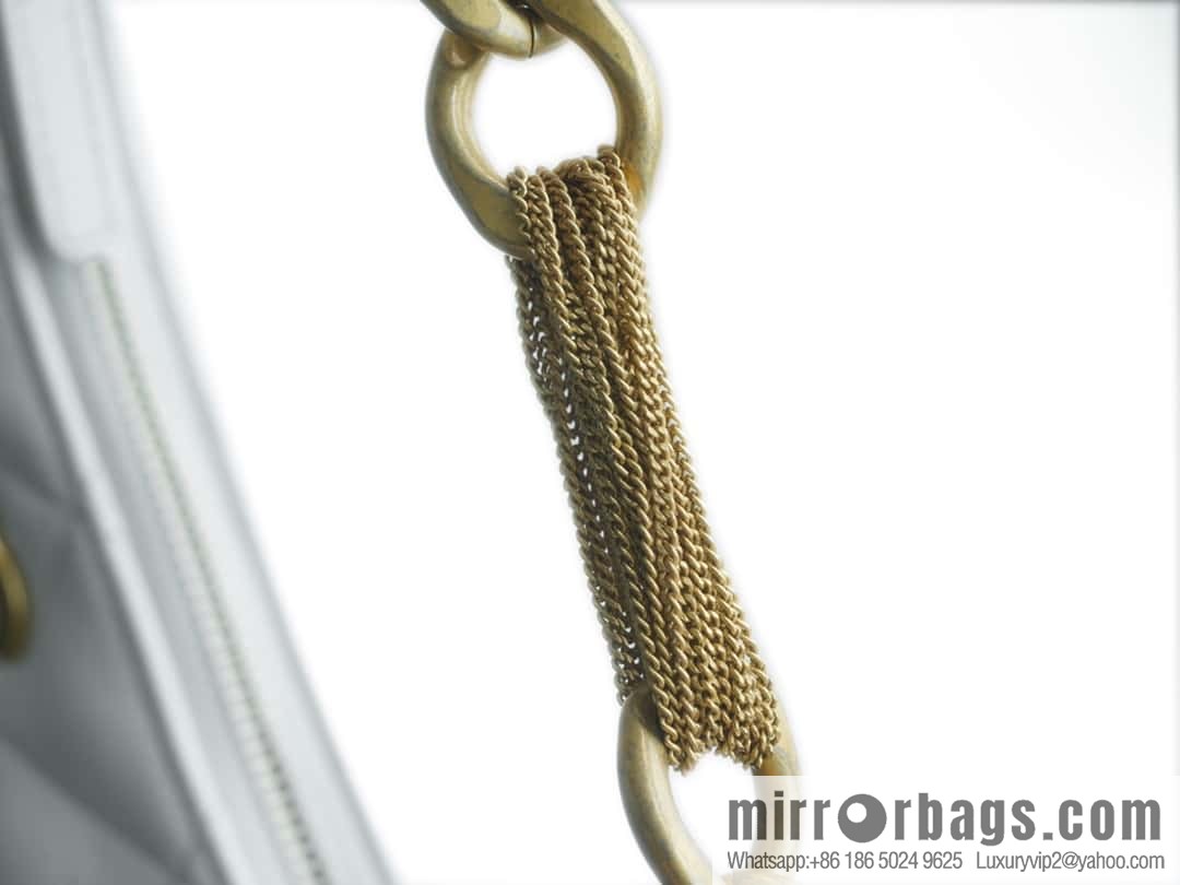 CHANEL 23A Handicraft Workshop HOBO Underarm Bag AS4220 White