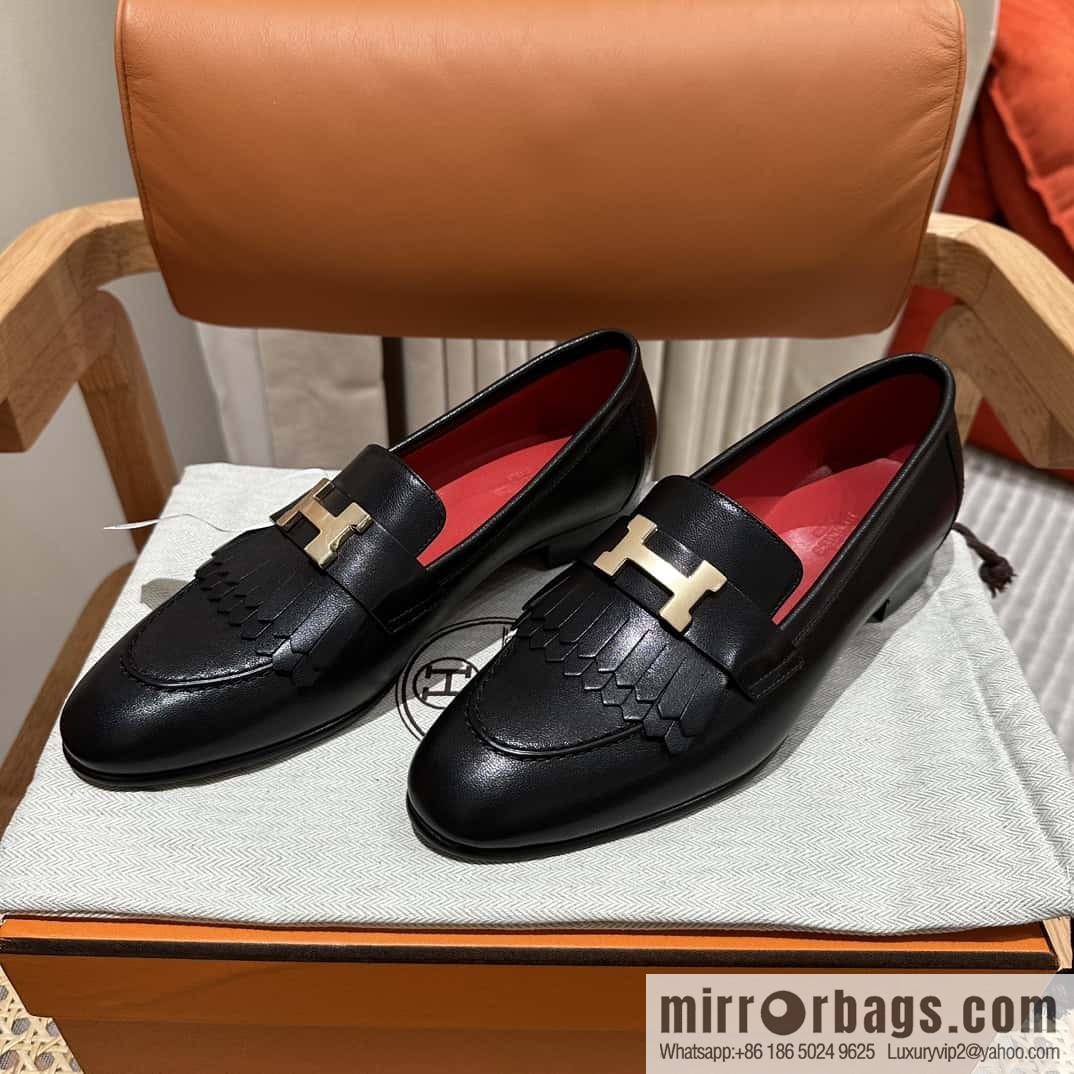 Hermès H Classic Loafers