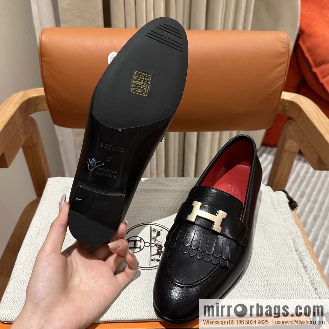 Hermès H Classic Loafers