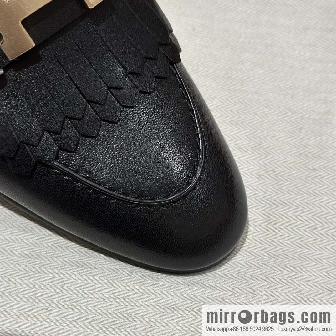 Hermès H Classic Loafers