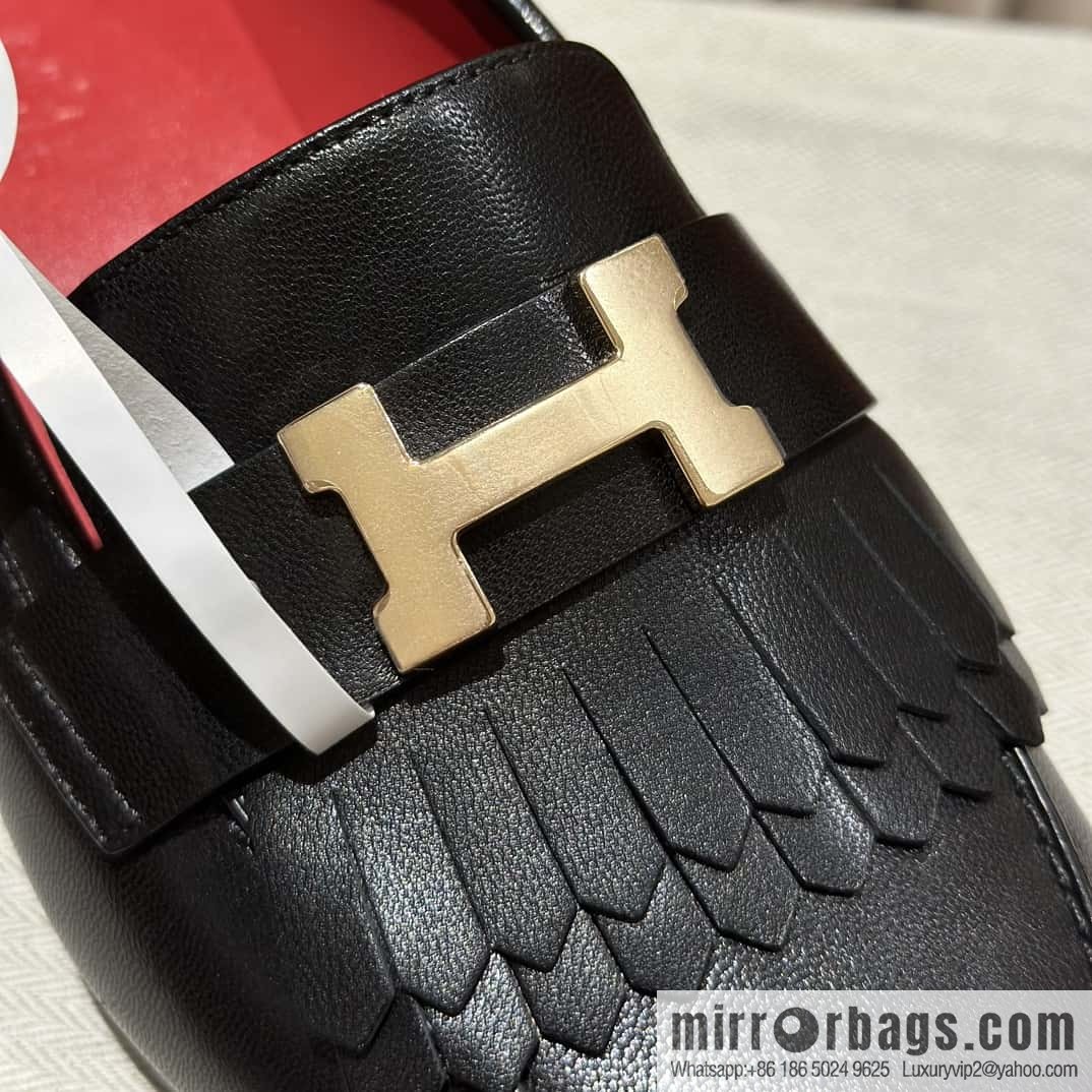 Hermès H Classic Loafers