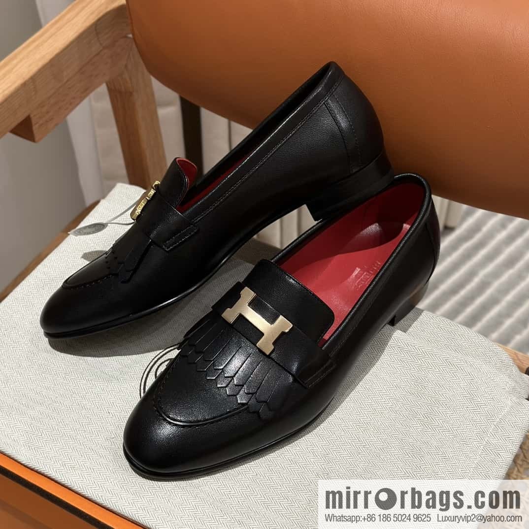 Hermès H Classic Loafers