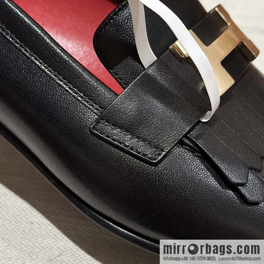 Hermès H Classic Loafers