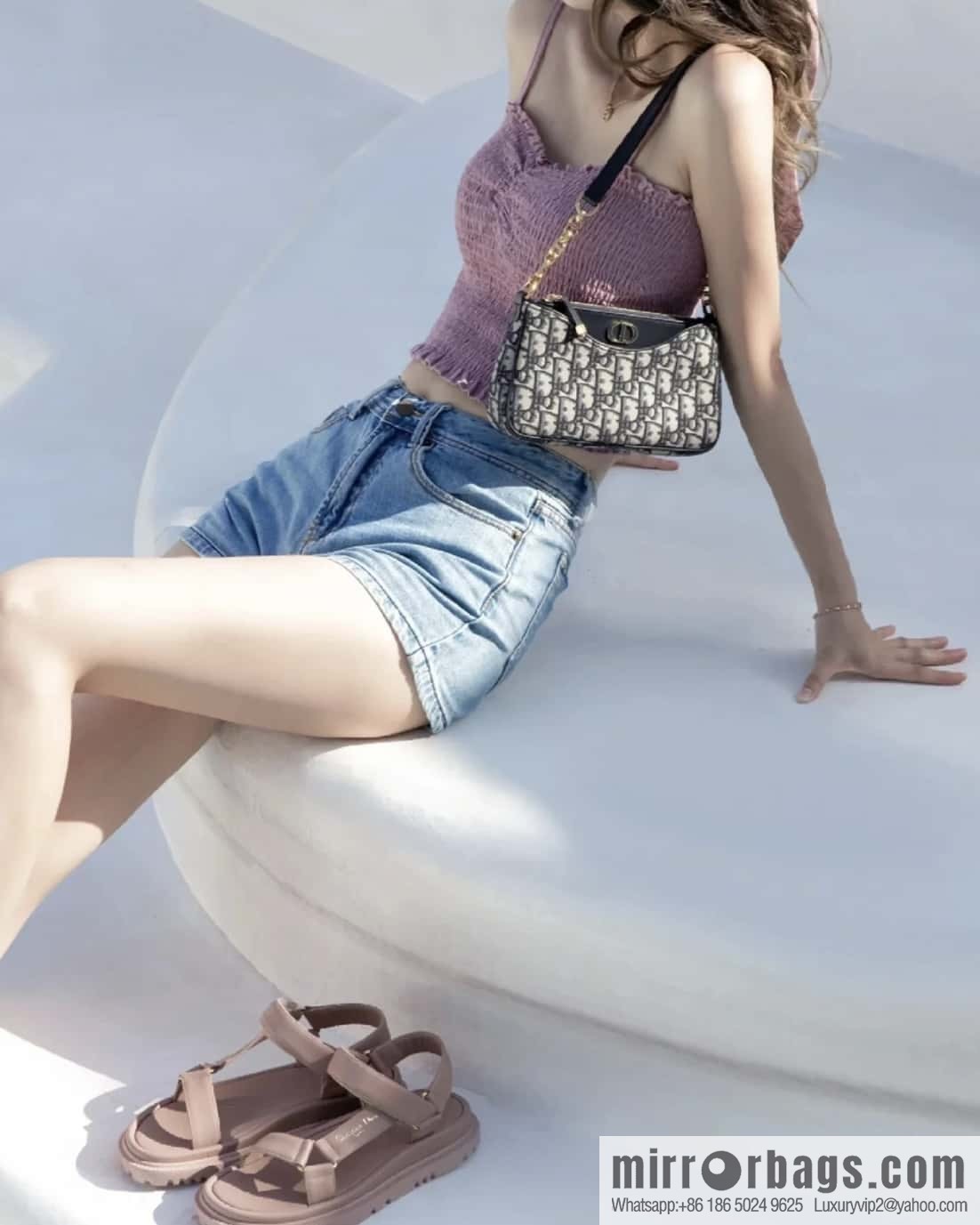 DIOR 30 MONTAIGNE HOBO AVENUE mini handbag