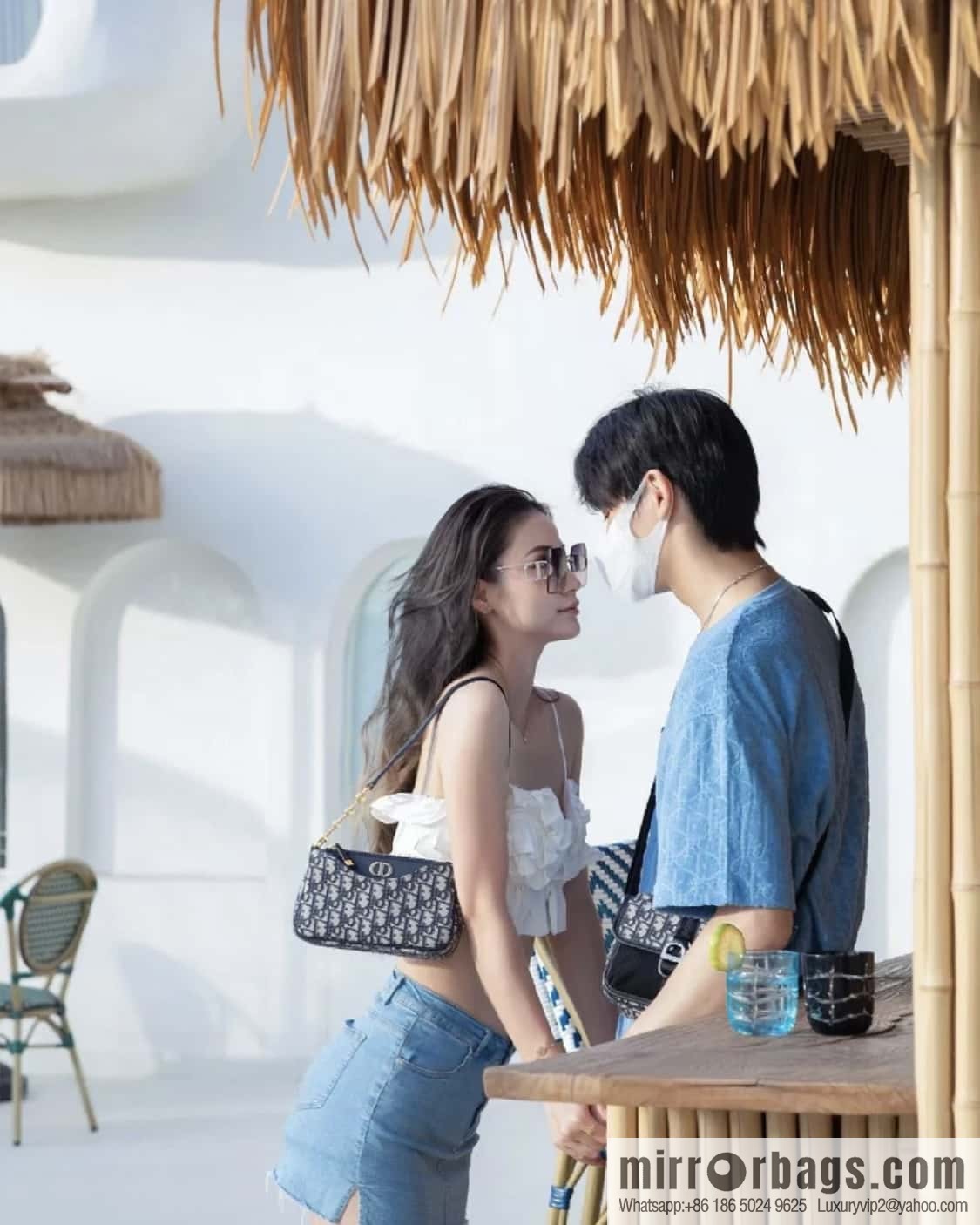 DIOR 30 MONTAIGNE HOBO AVENUE mini handbag