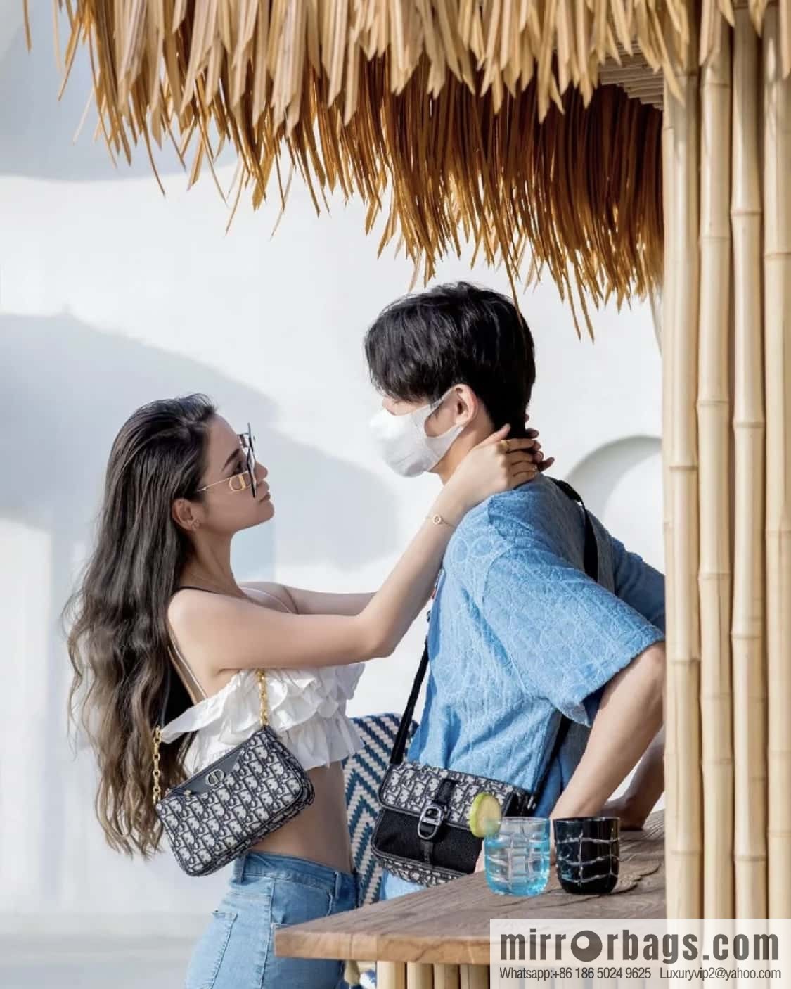 DIOR 30 MONTAIGNE HOBO AVENUE mini handbag