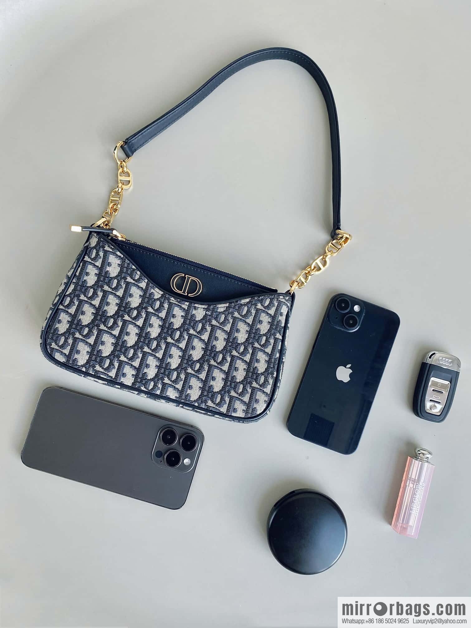 DIOR 30 MONTAIGNE HOBO AVENUE mini handbag