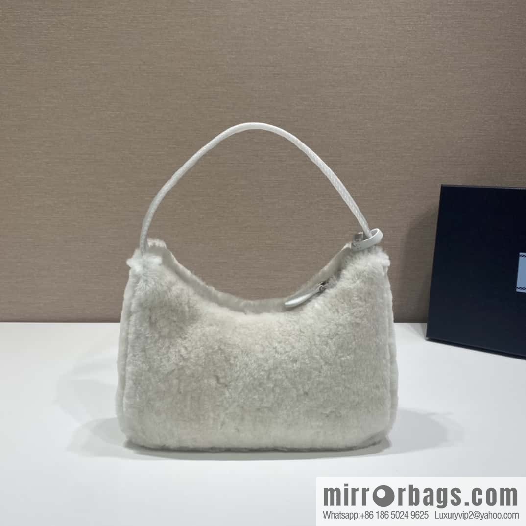 PRADA plush Hobo tote bag NE515 three colors