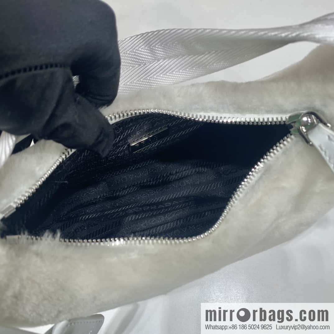 PRADA plush Hobo tote bag NE515 three colors