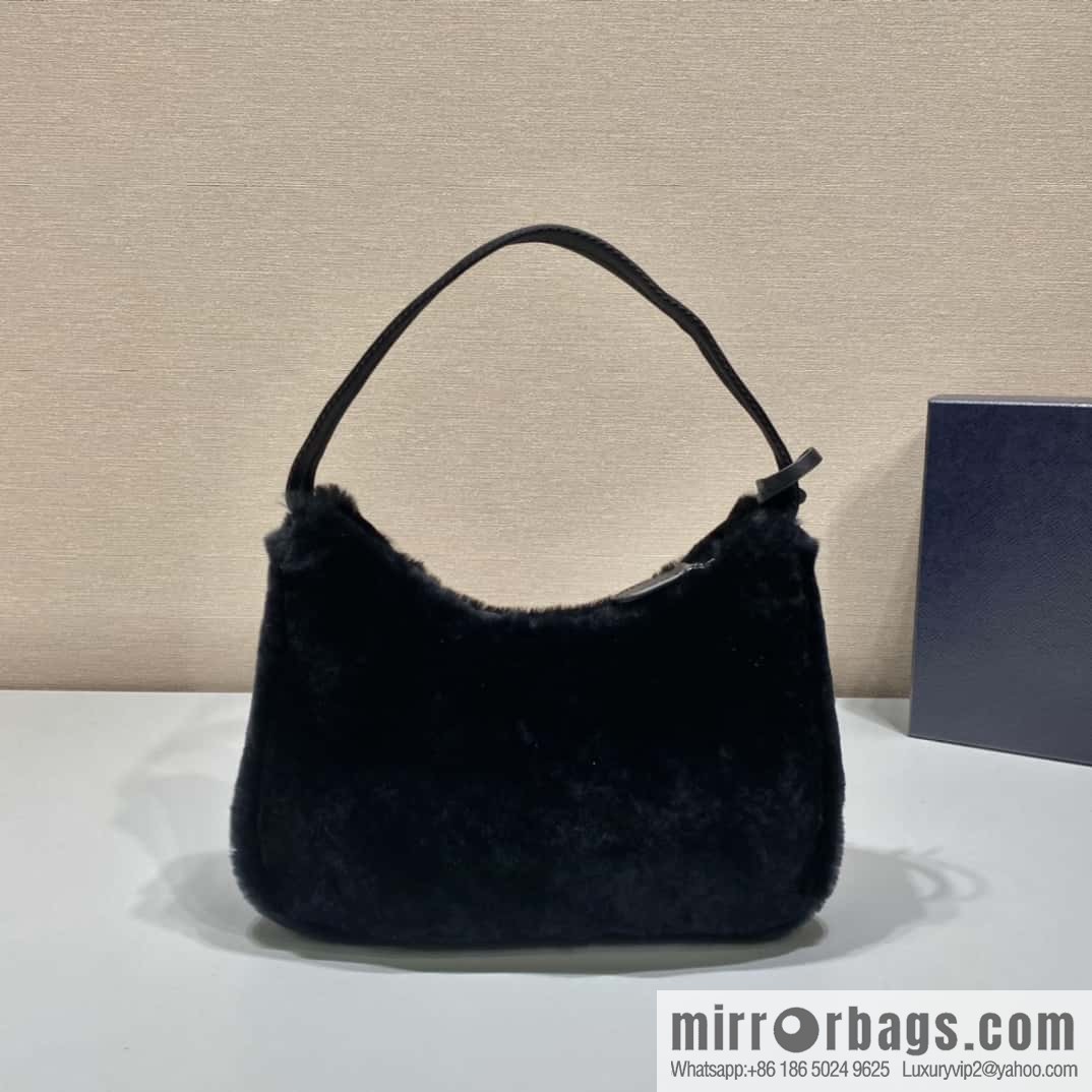 PRADA plush Hobo tote bag NE515 three colors