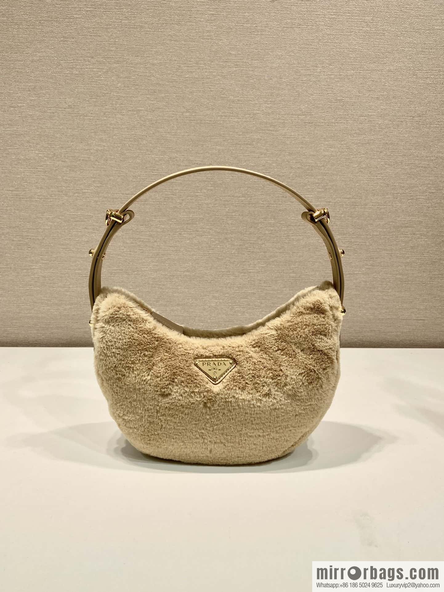 PRADA Moon handbag 🎉 1BC194 shoulder strap/wool