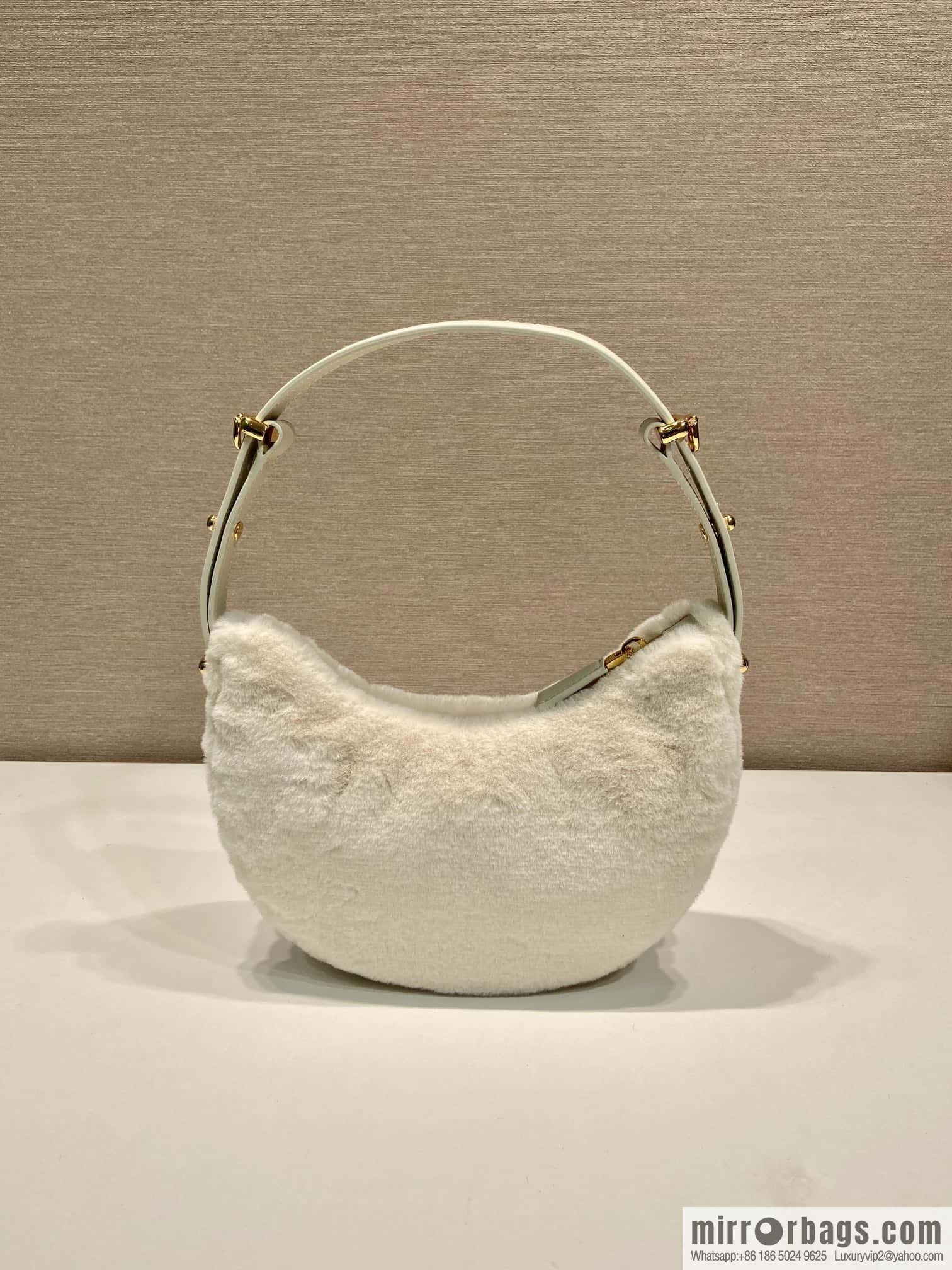 PRADA Moon handbag 🎉 1BC194 shoulder strap/wool