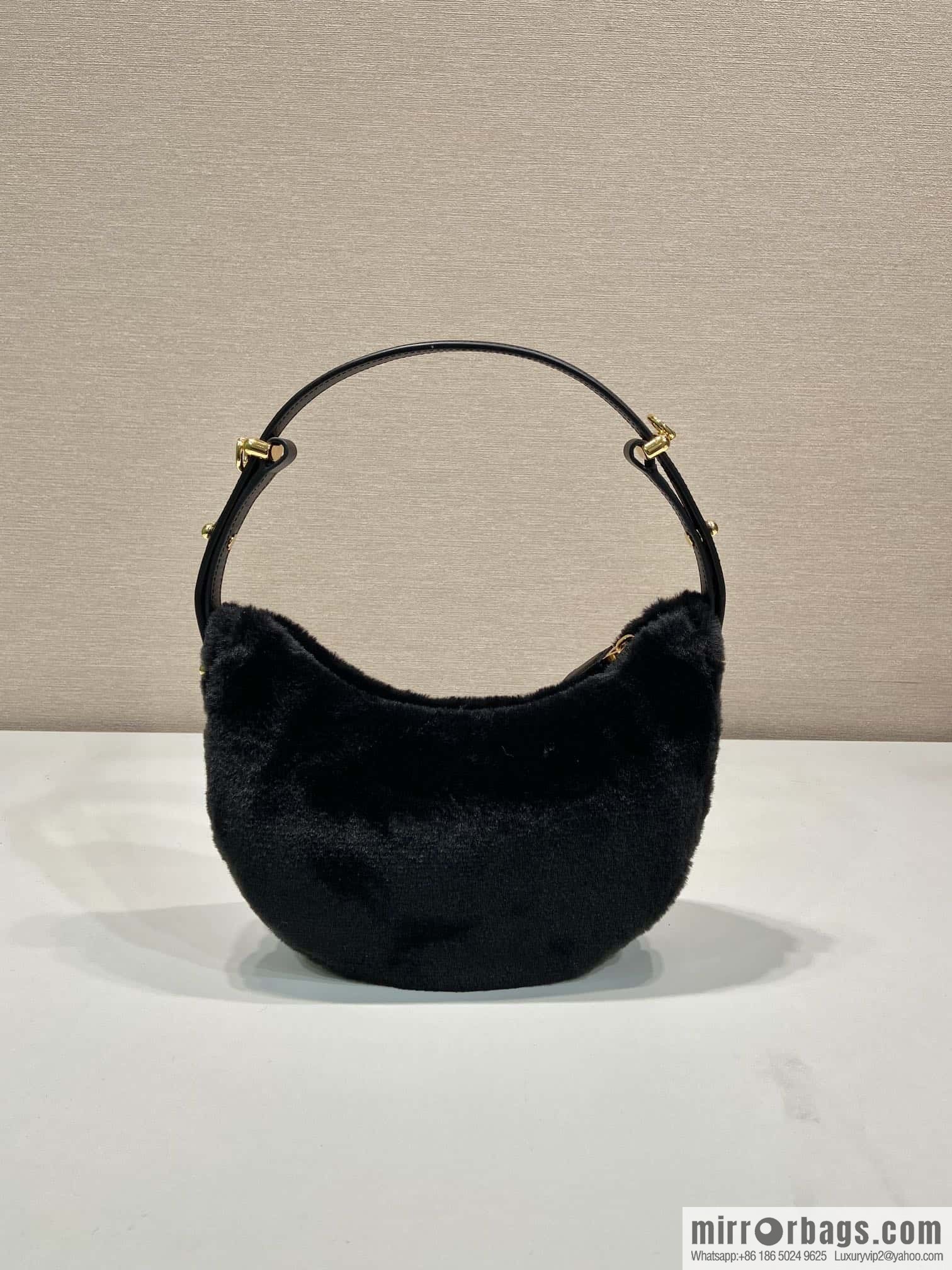 PRADA Moon handbag 🎉 1BC194 shoulder strap/wool