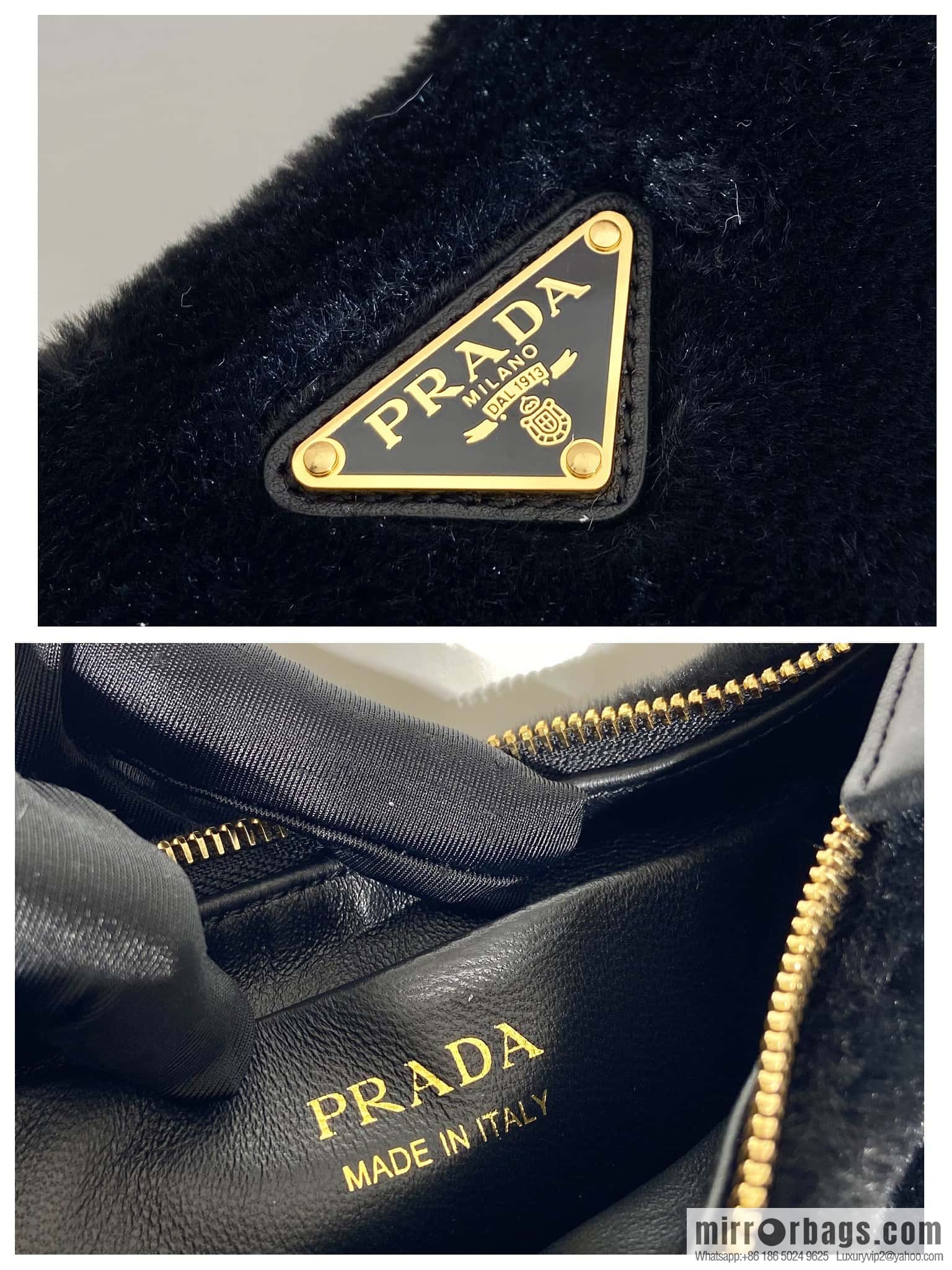 PRADA Moon handbag 🎉 1BC194 shoulder strap/wool
