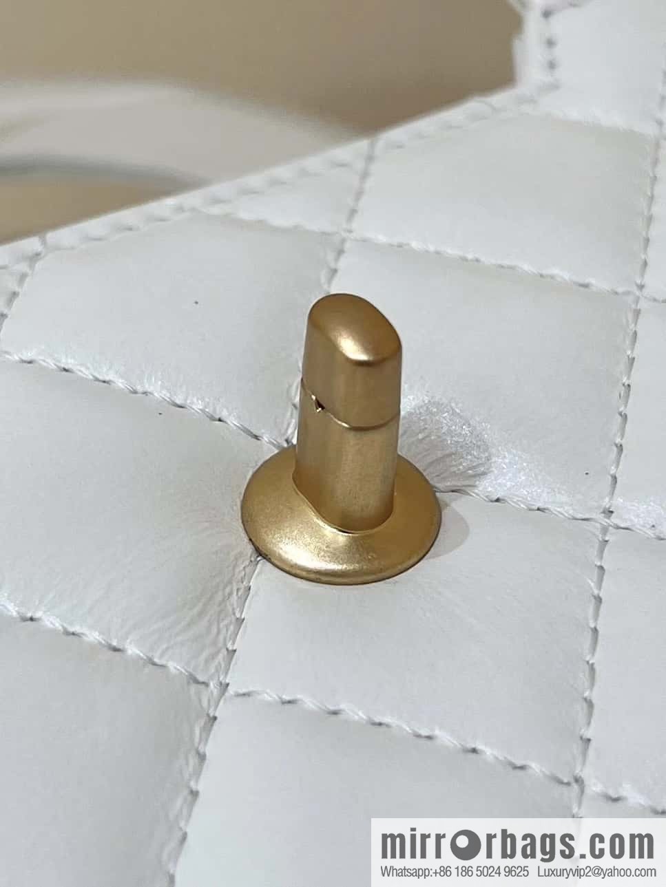 CHANEL 23K autumn and winter series, super hot Kelly bag AS4416 white