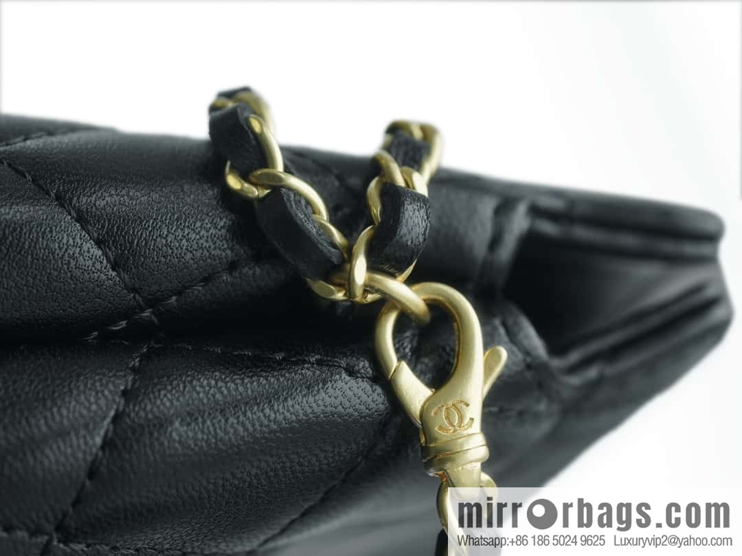 CHANEL 23A Handmade workshop chain strap lion, armpit bag 🦁 AP3429