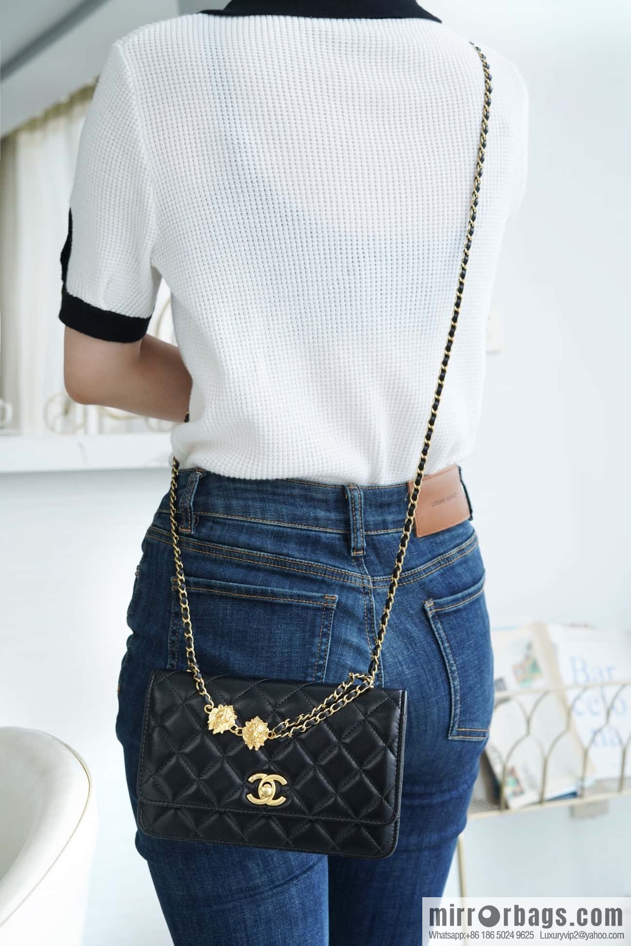 CHANEL 23A chain strap 🦁 AP3424