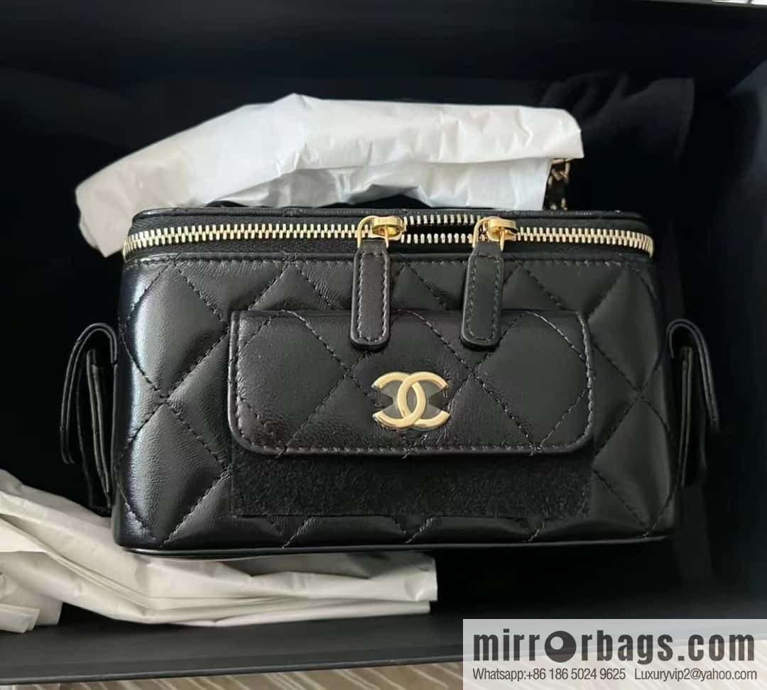 CHANEL 22k vanity case special edition handle box AP3017
