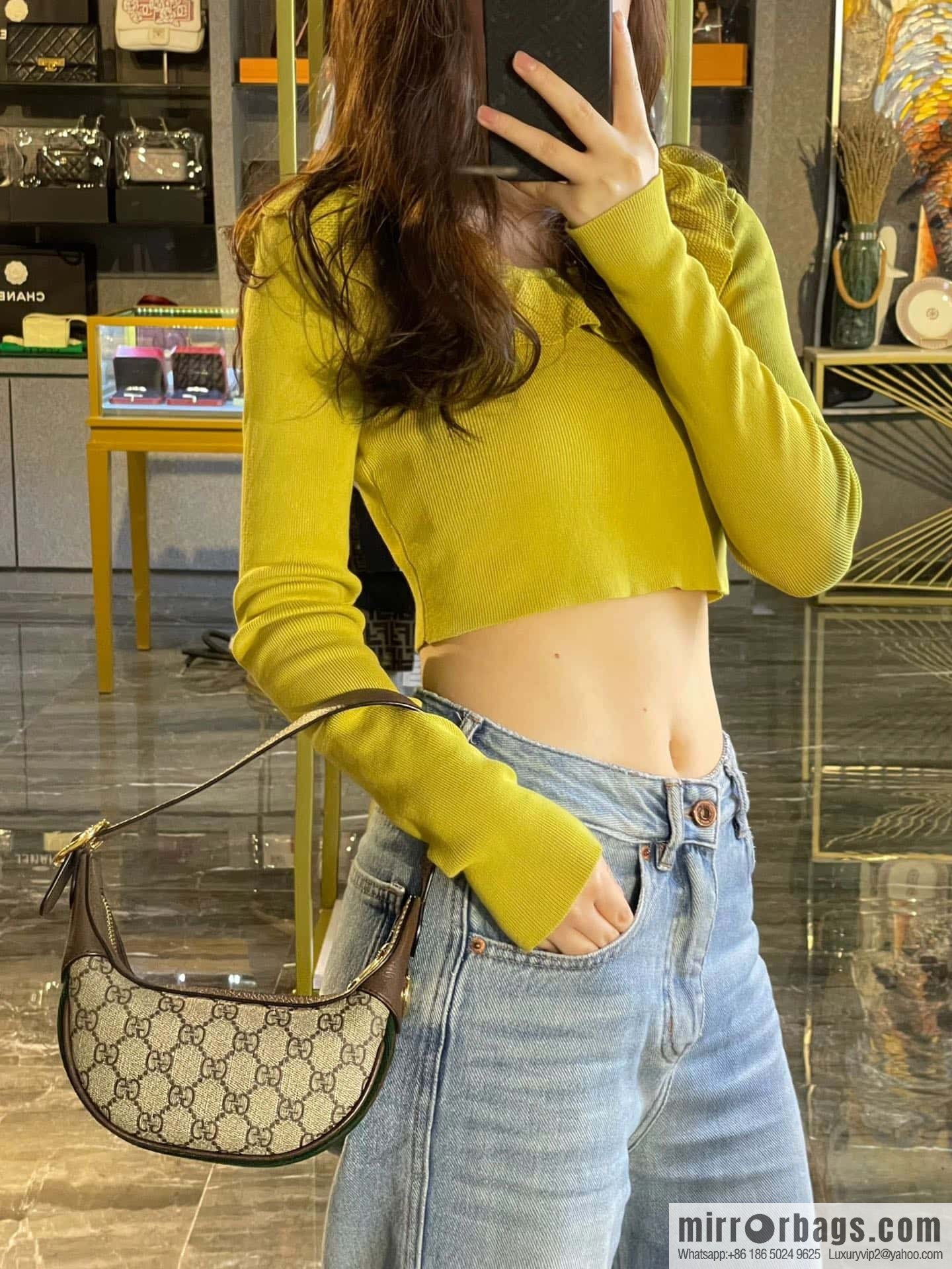GUCCI OPHIDIA GG MINI BAG 658551 96IWG 8745