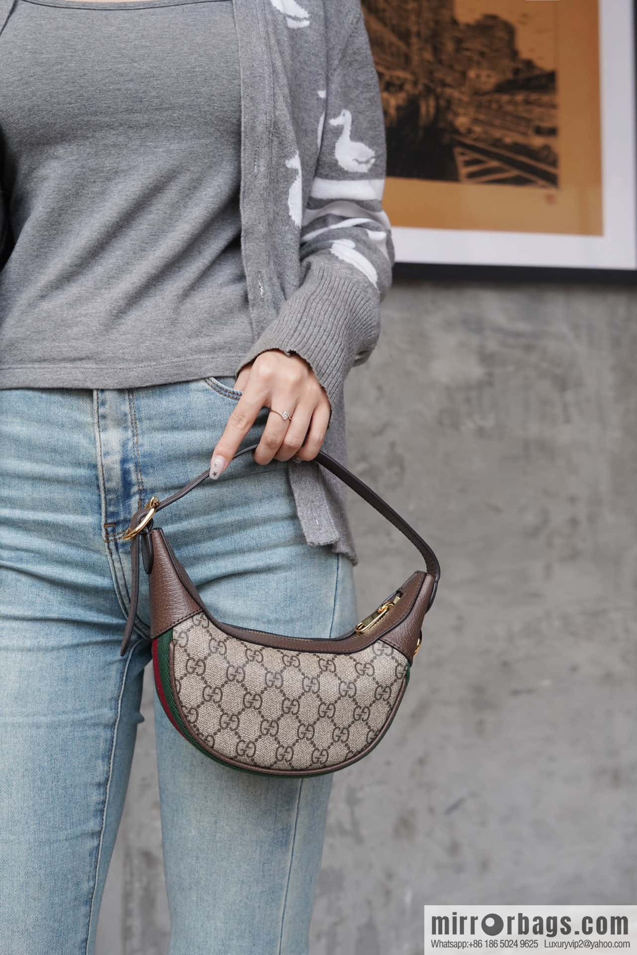 GUCCI OPHIDIA GG MINI BAG 658551 96IWG 8745