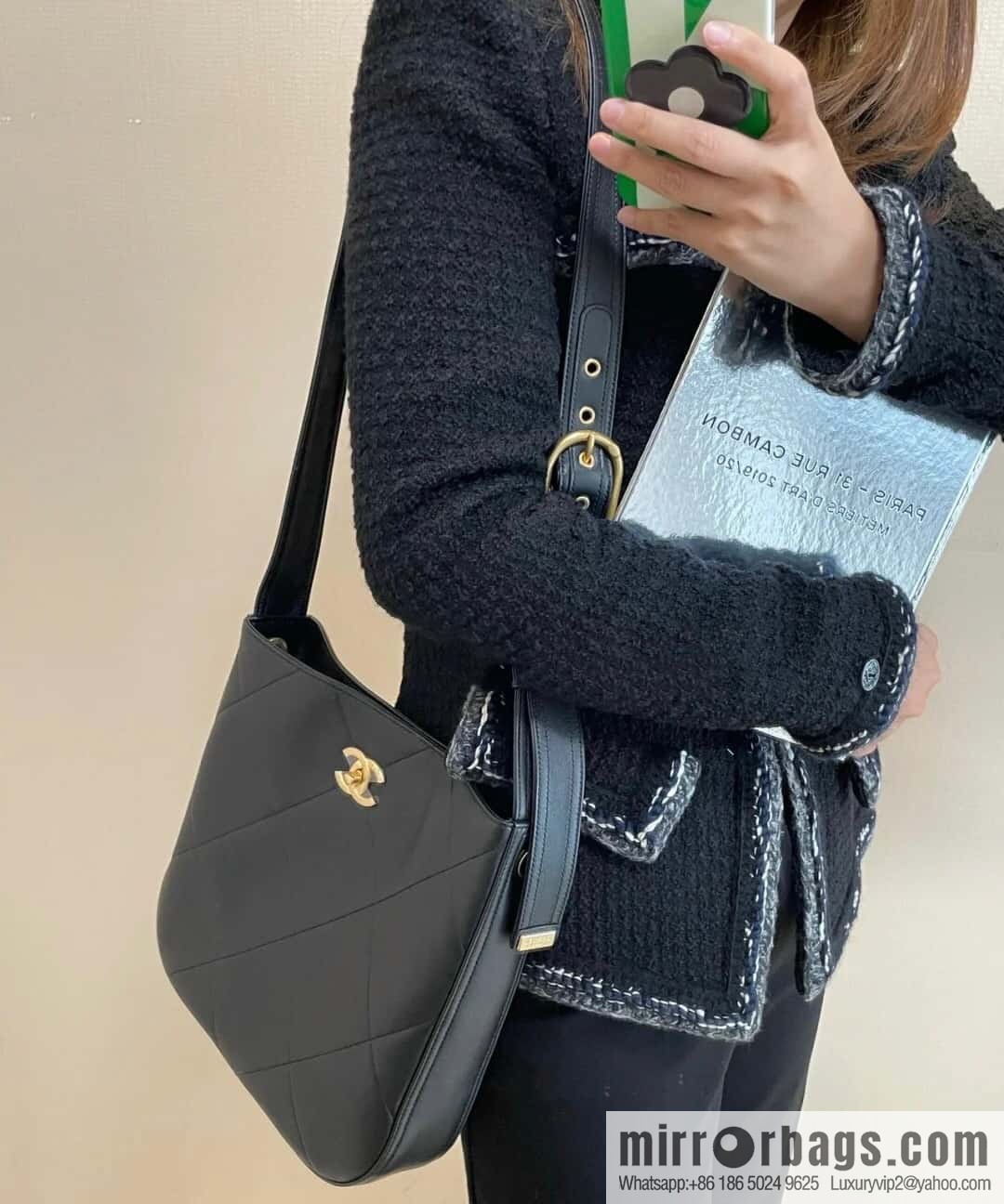 CHANEL 2021 autumn and winter high-end ready-to-wear series hippie bag AP2844