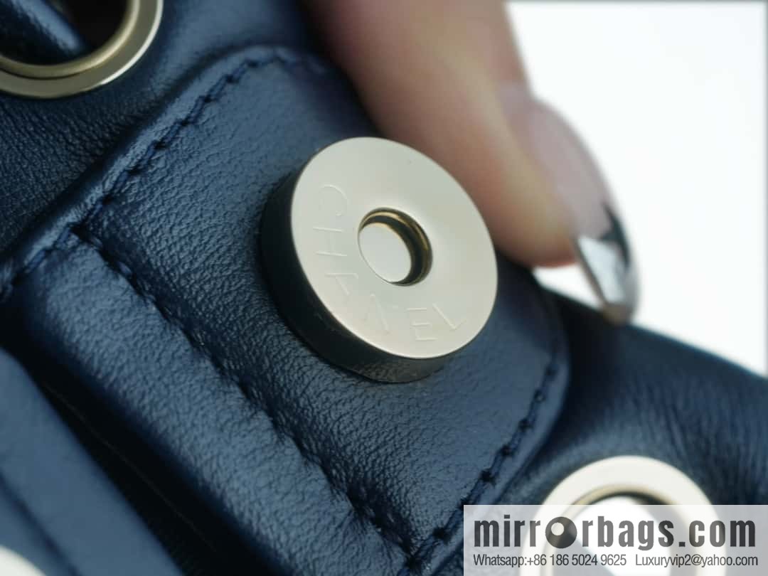 CHANEL B Handicraft workshop backpack AS4342 blue