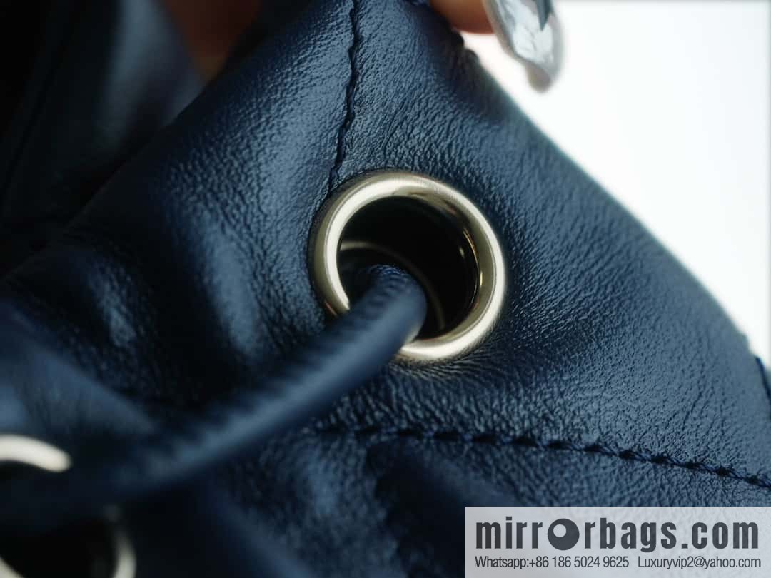 CHANEL B Handicraft workshop backpack AS4342 blue