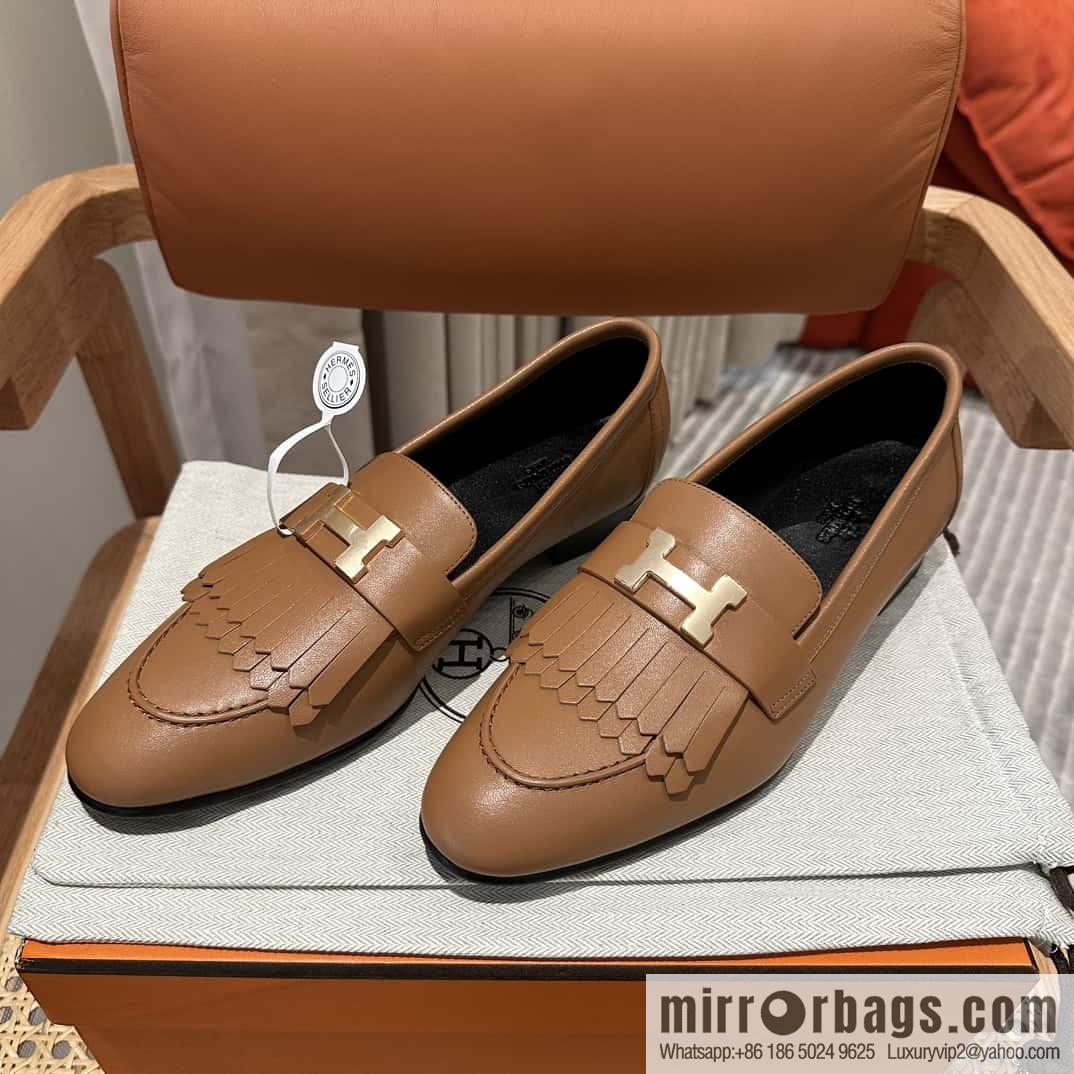 Hermès H Classic Loafers