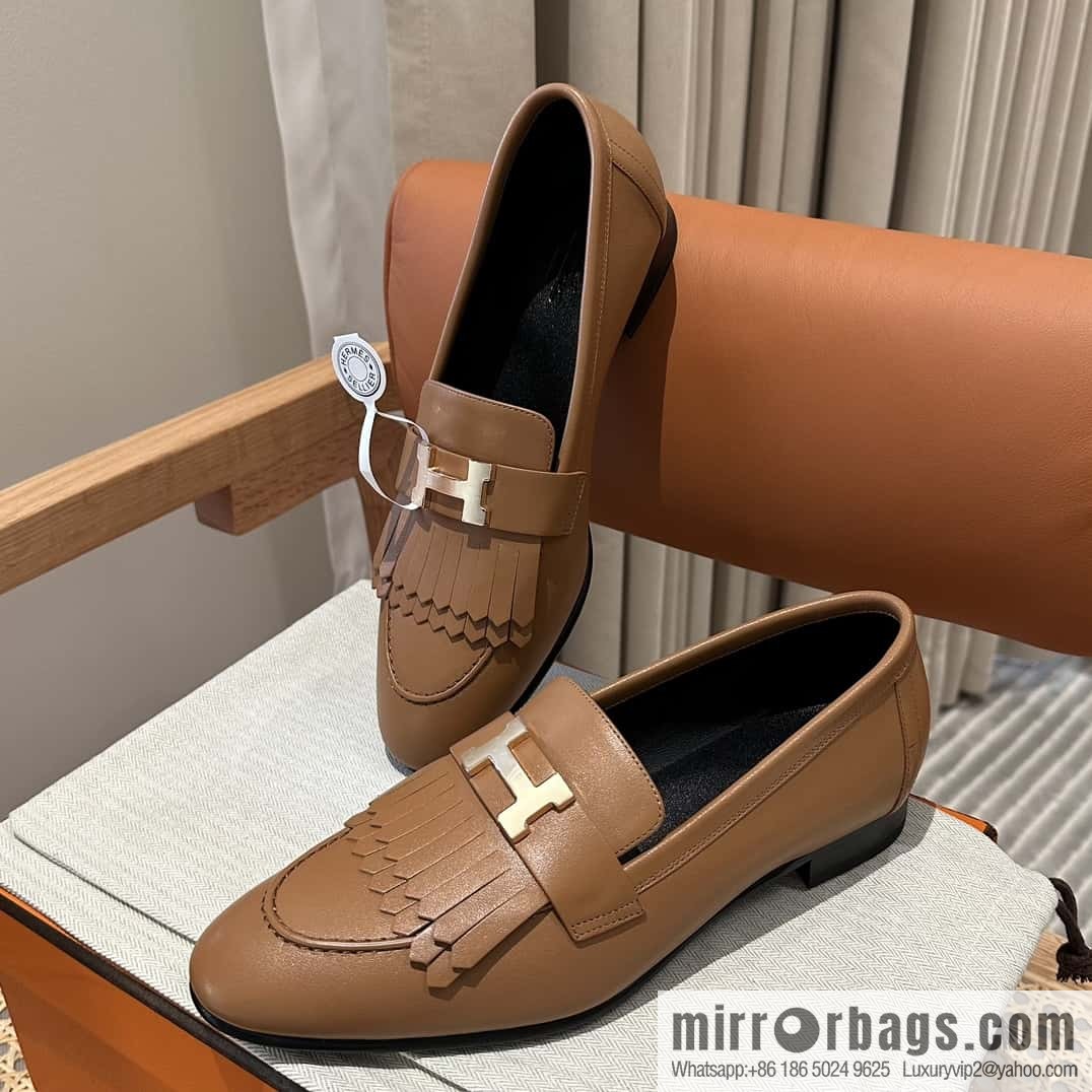 Hermès H Classic Loafers