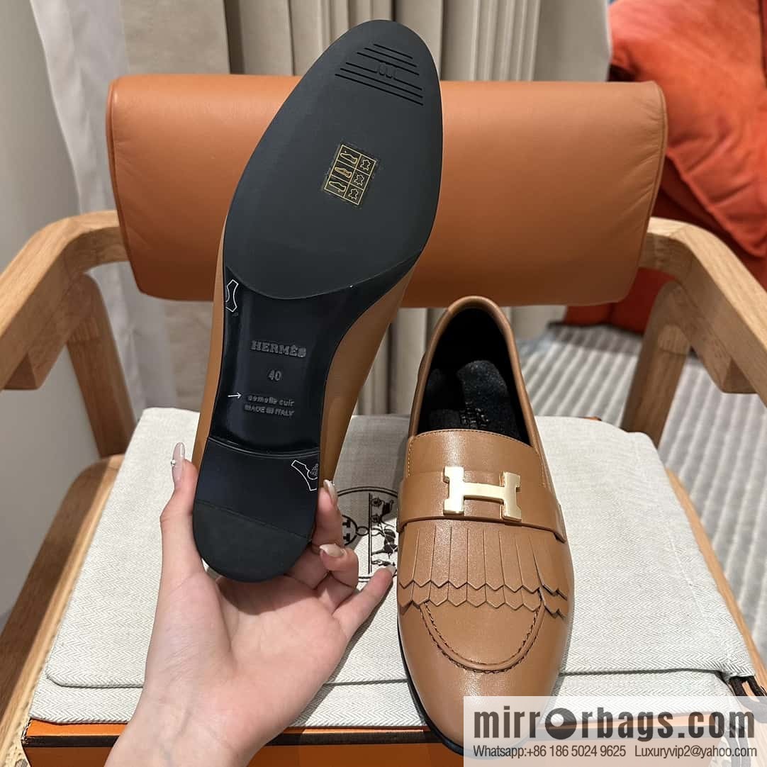 Hermès H Classic Loafers