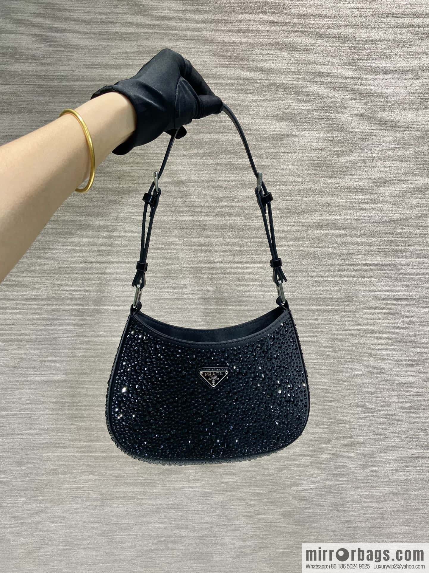 PRADA Prada Gypsy Underarm Bag 1BC169 New Color