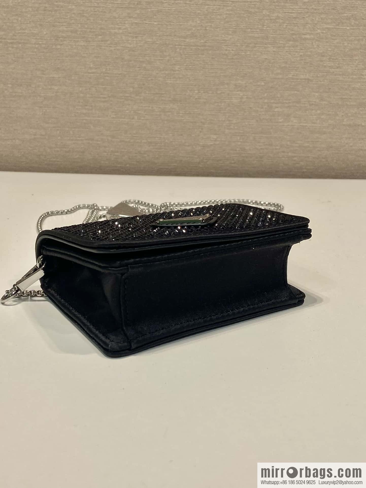 PRADA Prada necklace crystal bag 1MR024 new color