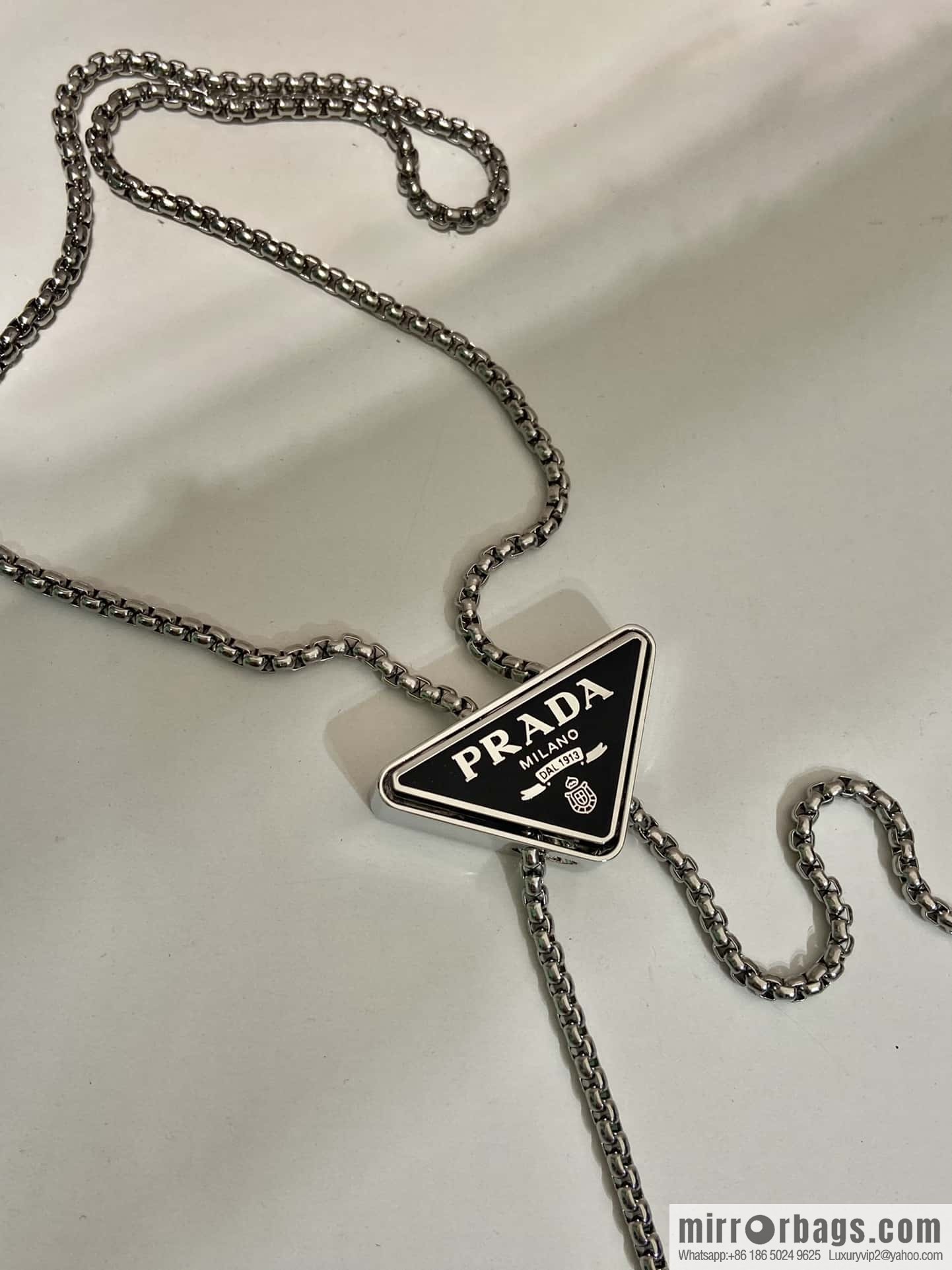 PRADA Prada necklace crystal bag 1MR024 new color